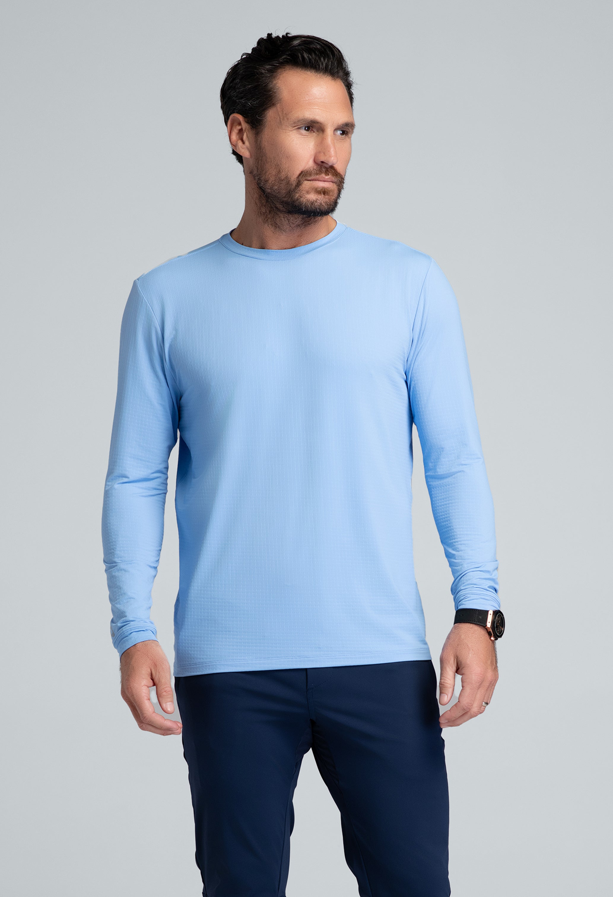 Long Sleeve Crewneck T-Shirt (Modern Fit)