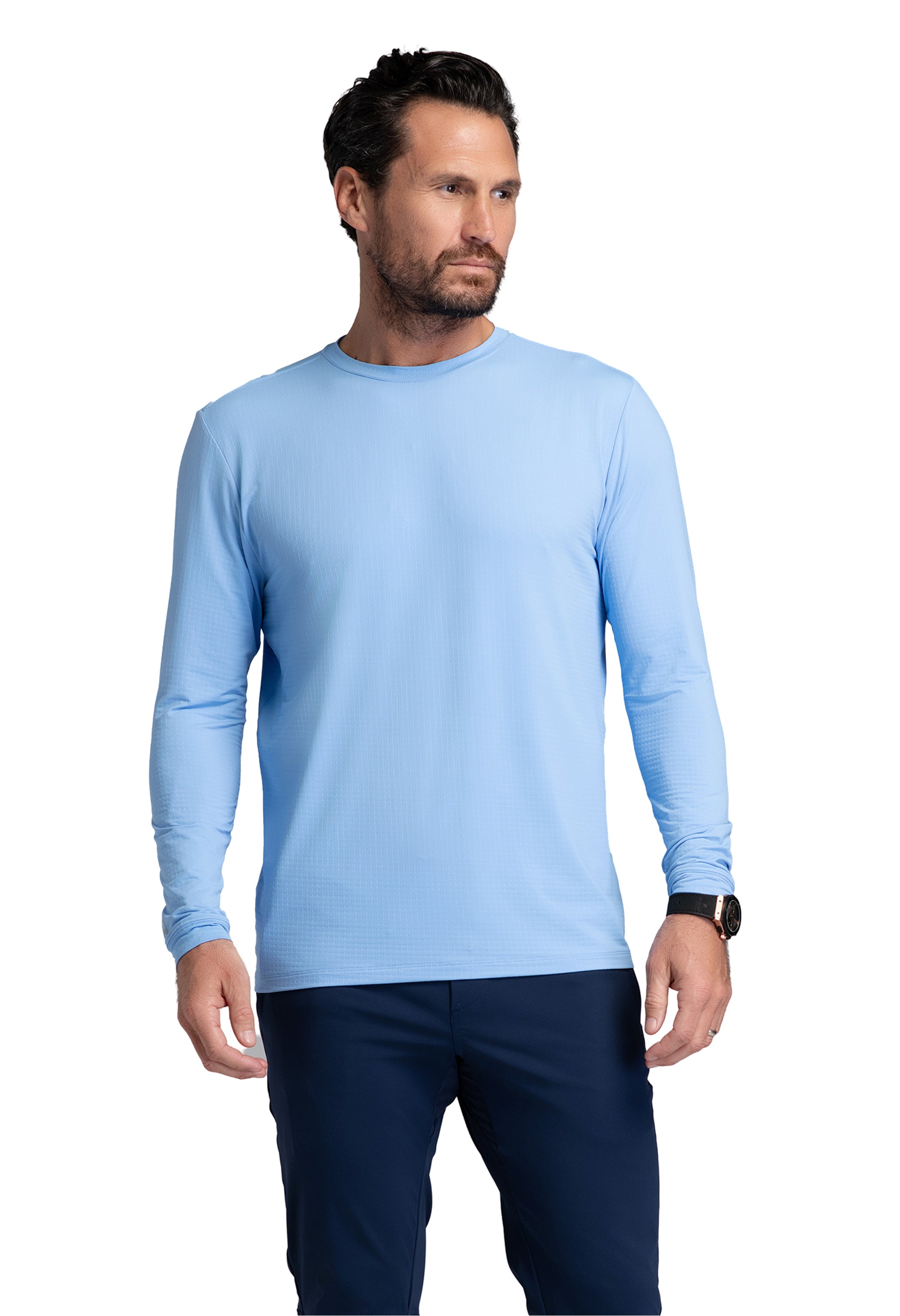 Long Sleeve Crewneck T-Shirt (Modern Fit)