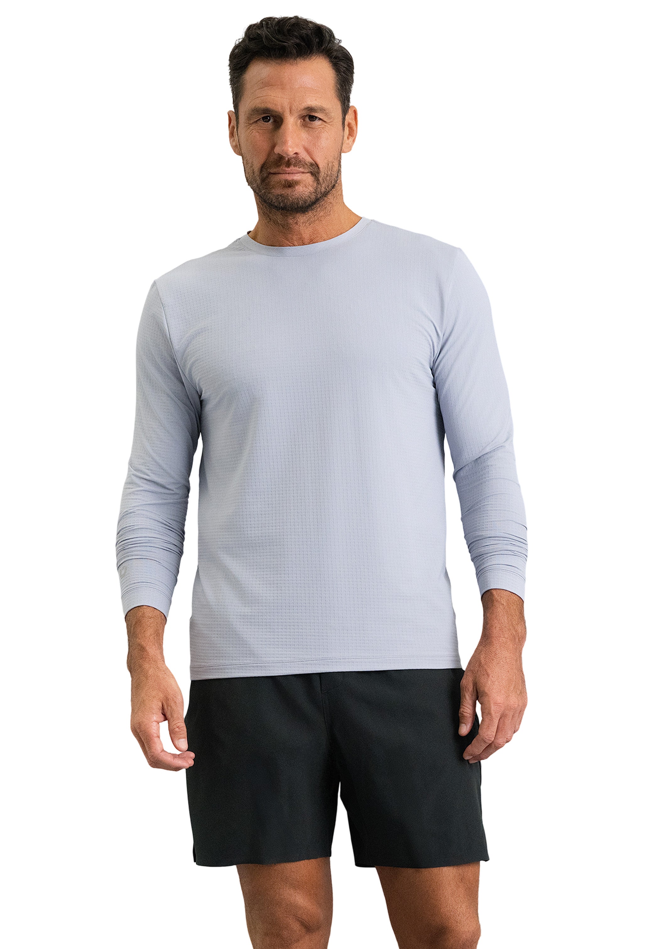 Long Sleeve Crewneck T-Shirt (Modern Fit)