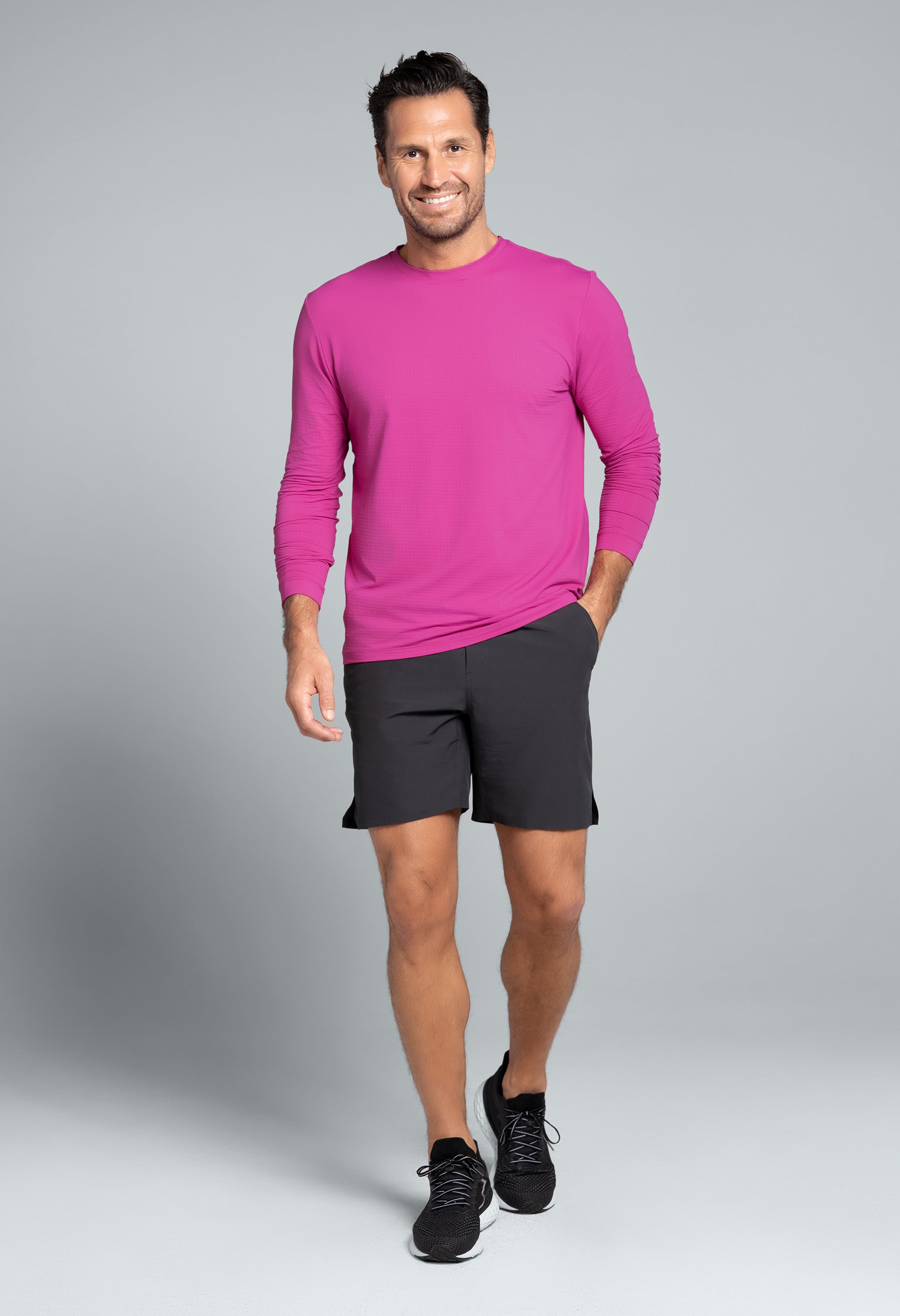 Long Sleeve Crewneck T-Shirt (Modern Fit)