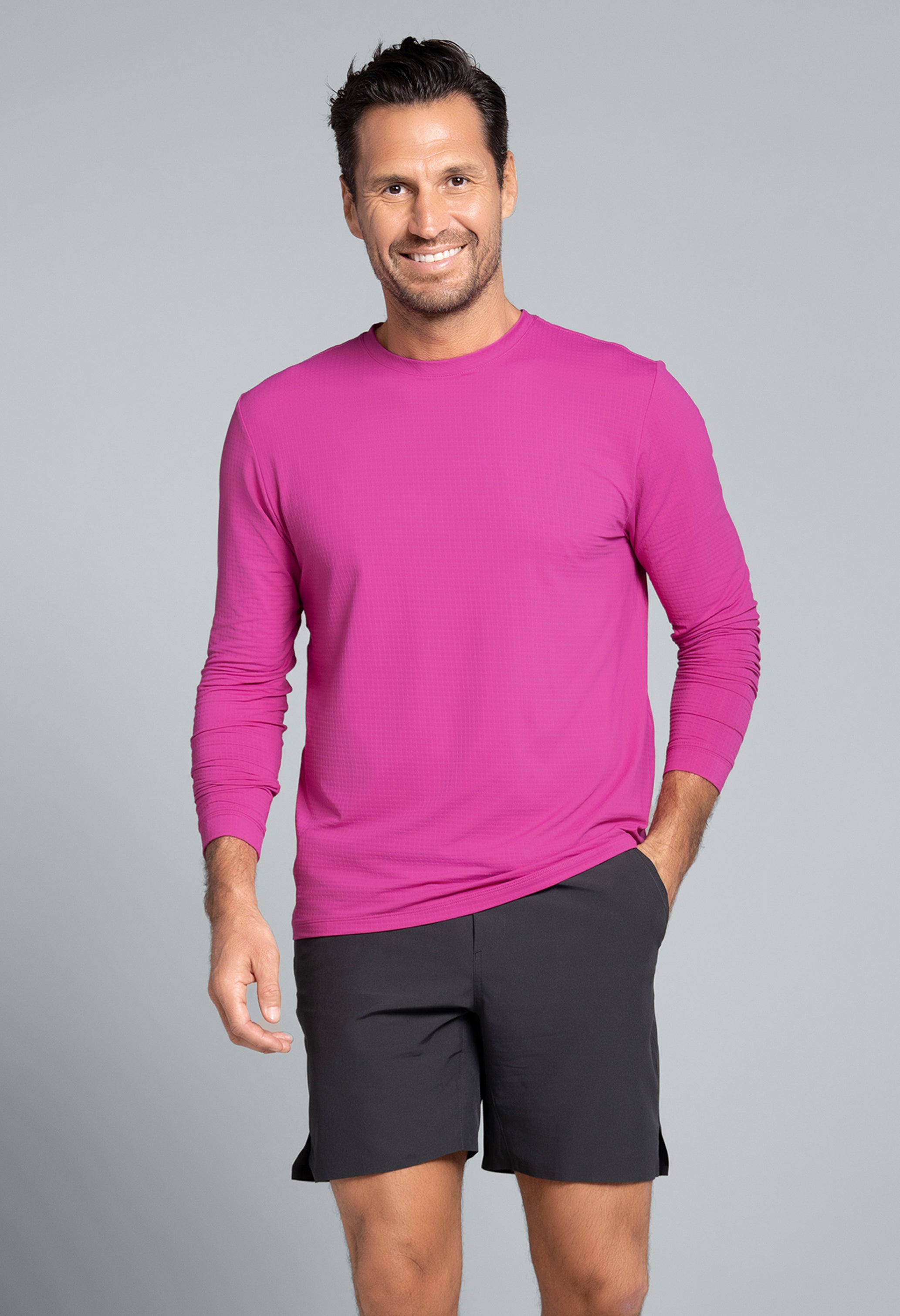 Long Sleeve Crewneck T-Shirt (Modern Fit)