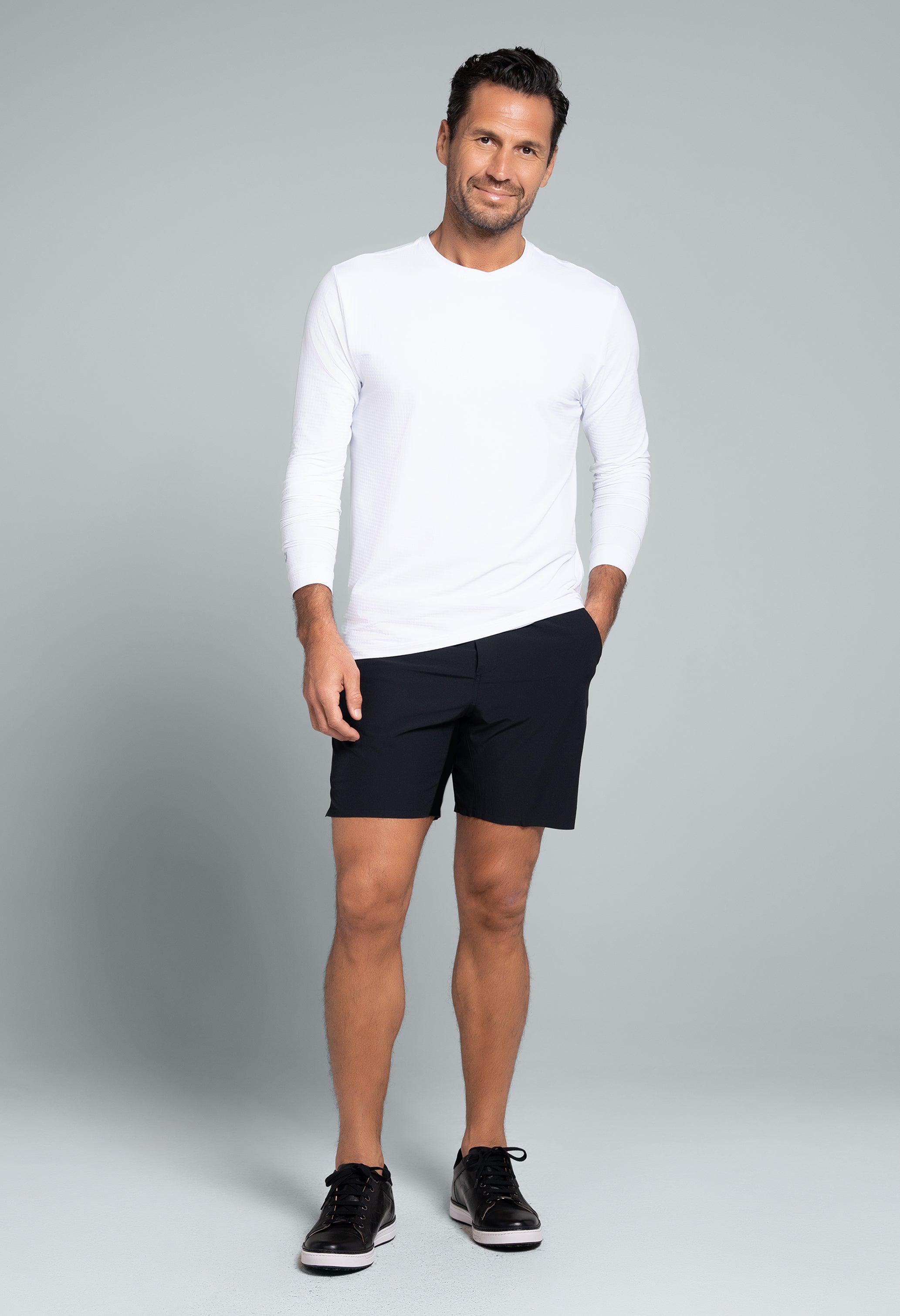 Long Sleeve Crewneck T-Shirt (Modern Fit)