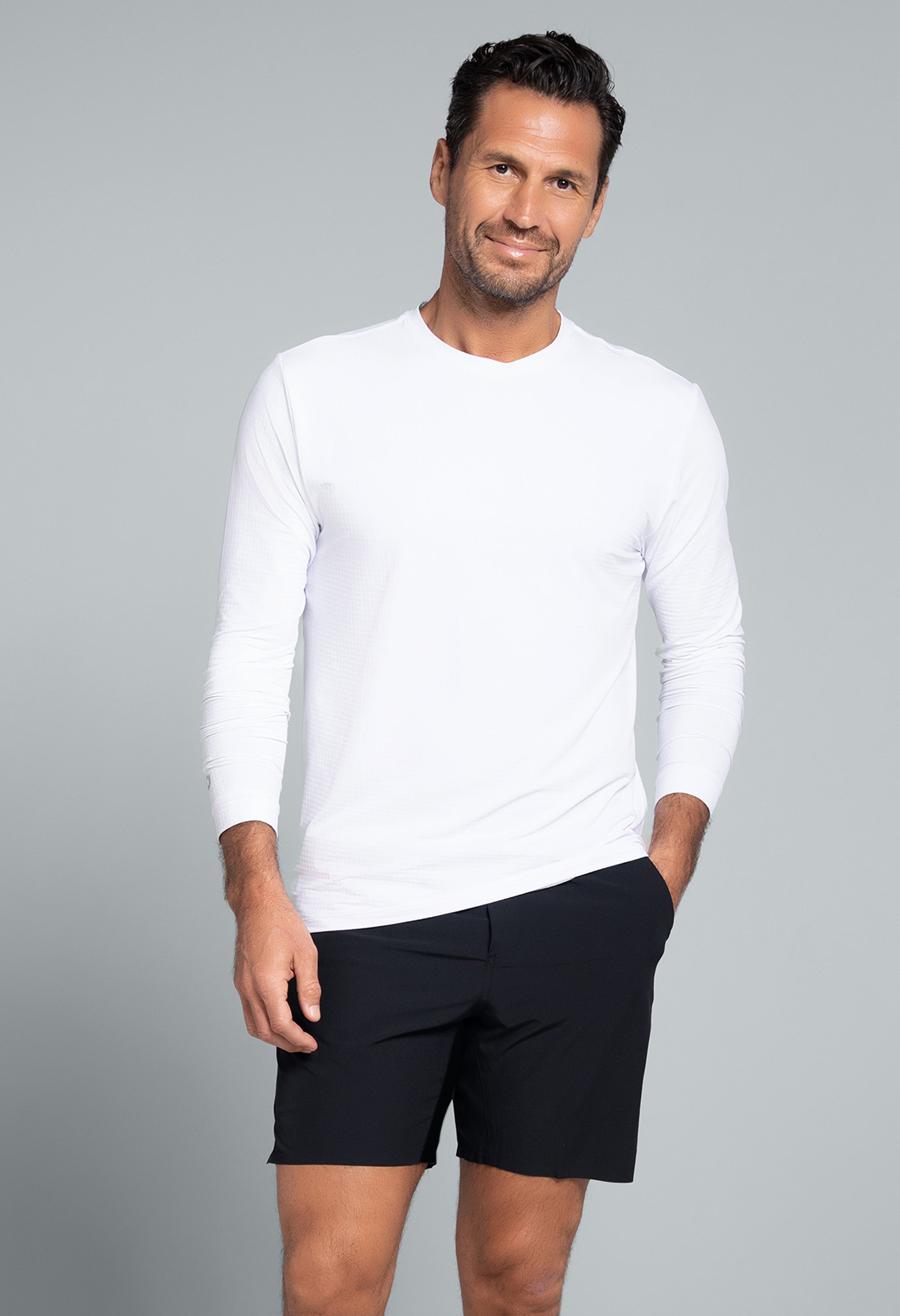 Long Sleeve Crewneck T-Shirt (Modern Fit)