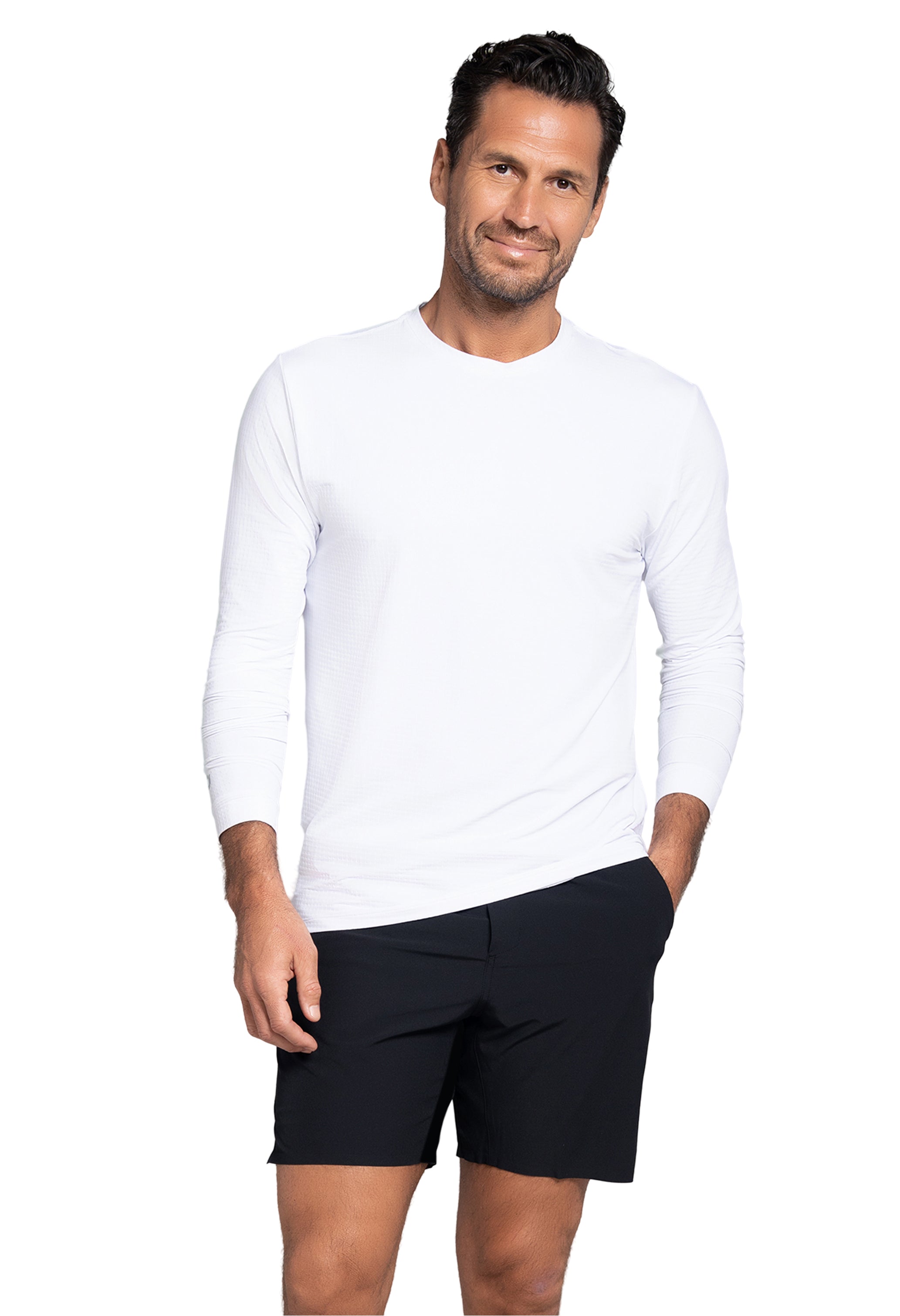 Long Sleeve Crewneck T-Shirt (Modern Fit)
