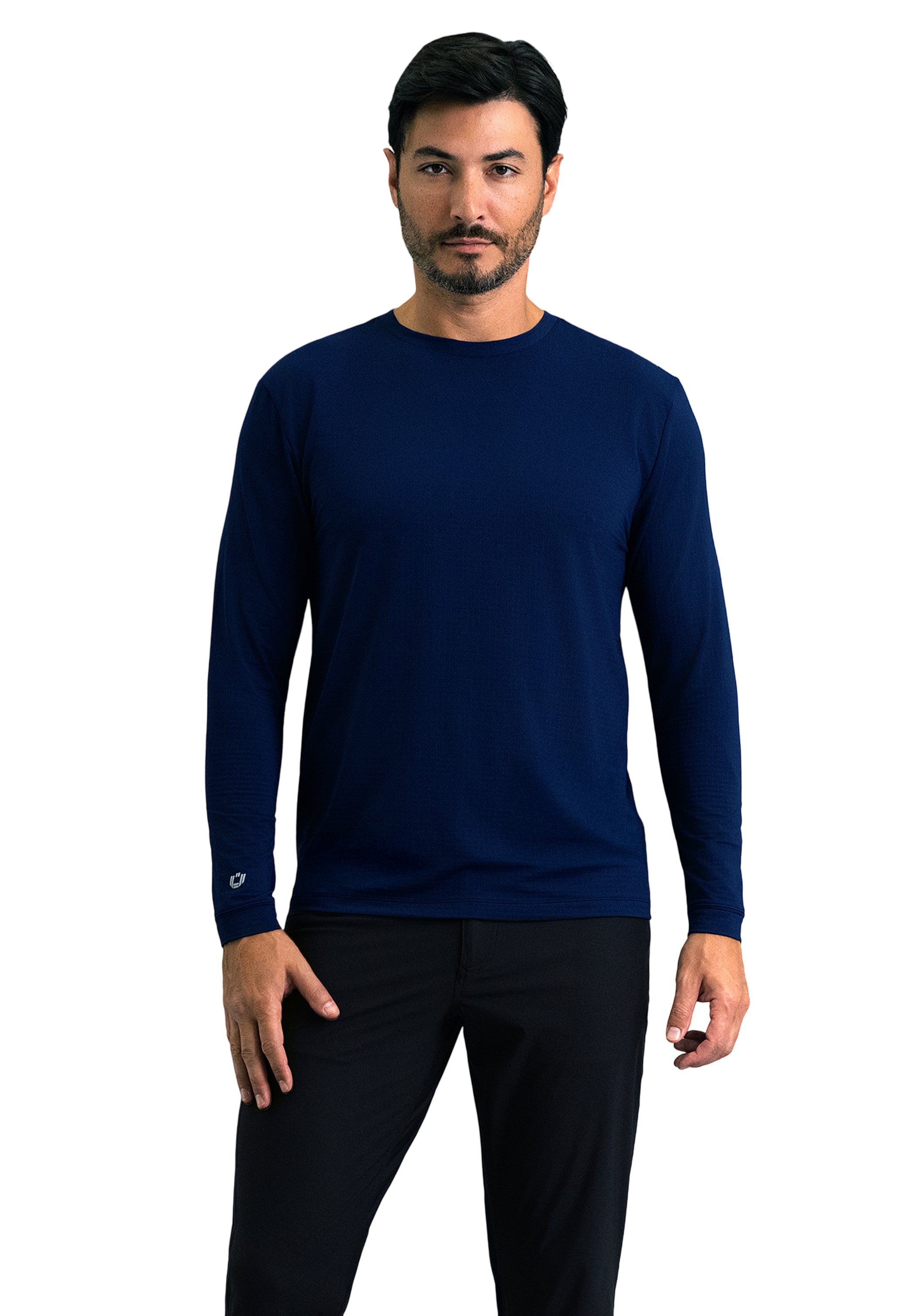 Long Sleeve Crewneck T-Shirt (Modern Fit)