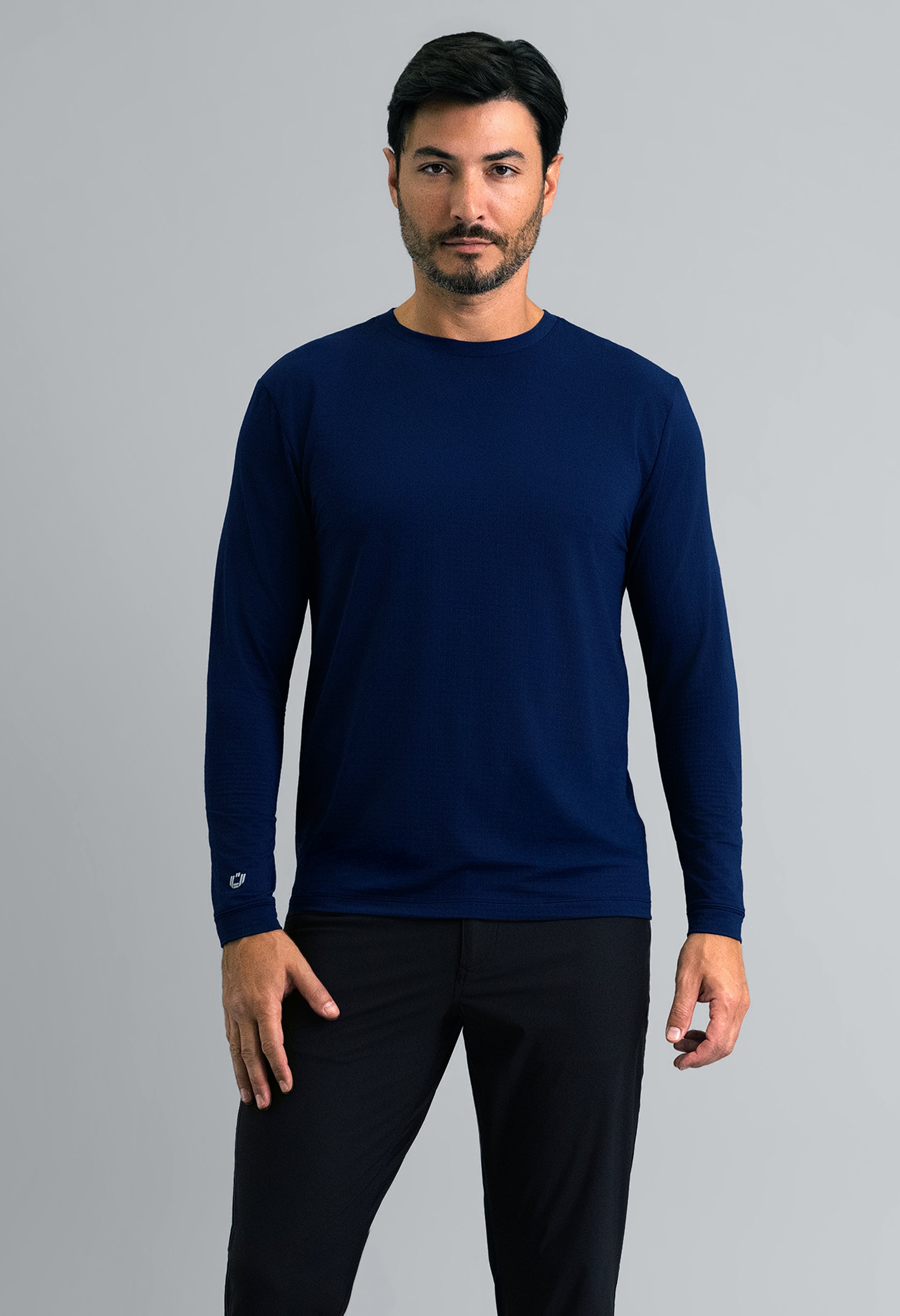 Long Sleeve Crewneck T-Shirt (Modern Fit)