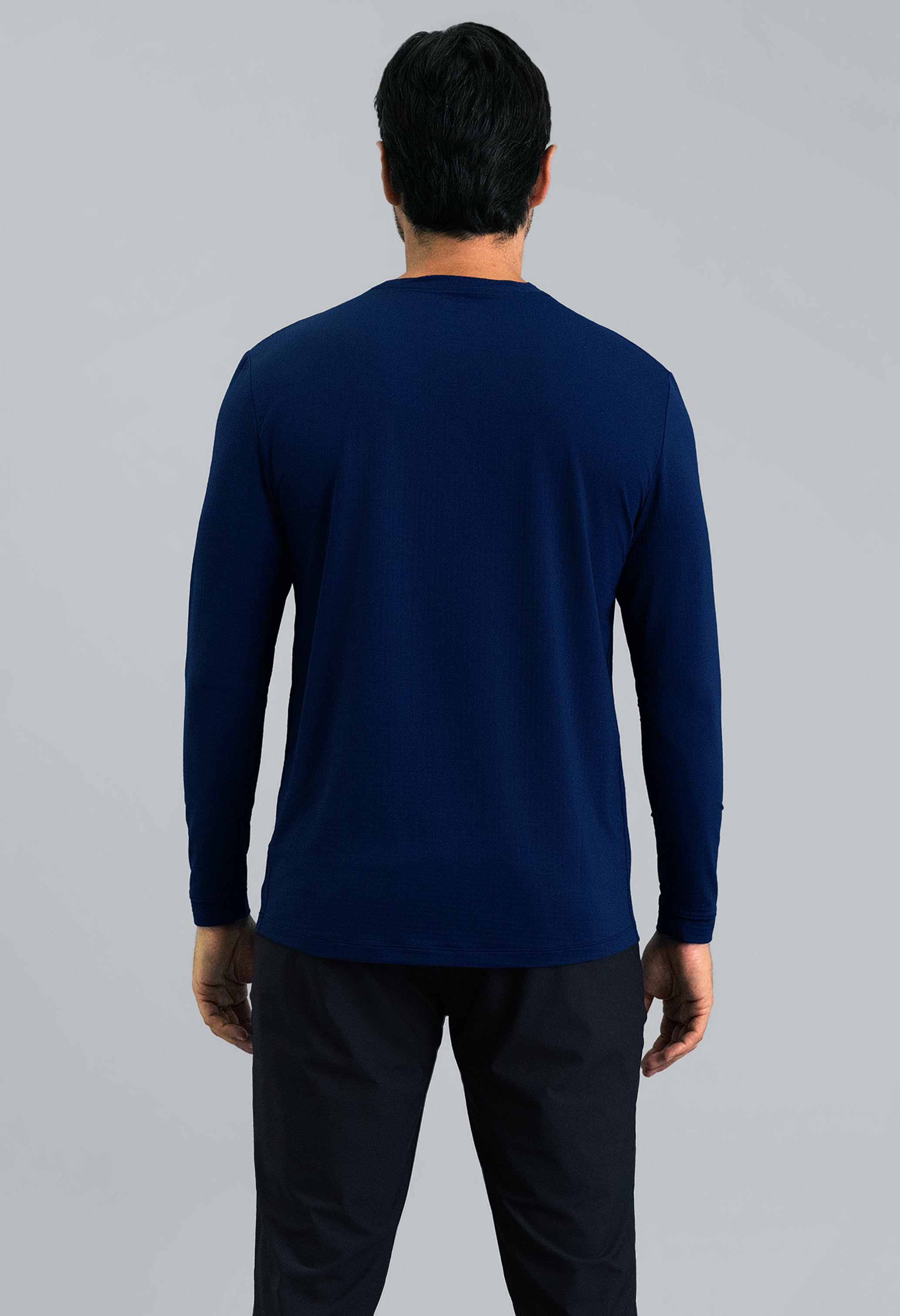 Long Sleeve Crewneck T-Shirt (Modern Fit)