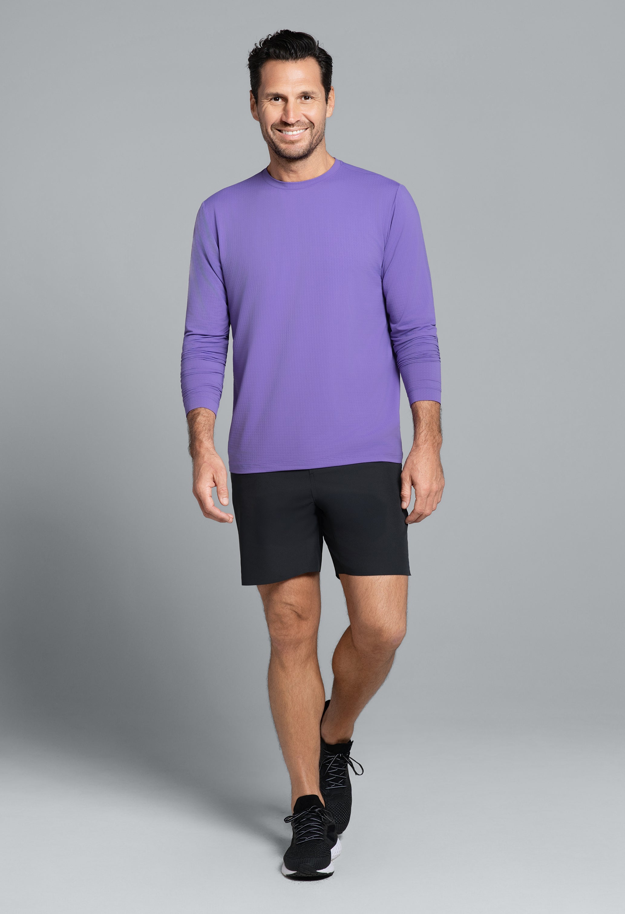 Long Sleeve Crewneck T-Shirt (Modern Fit)