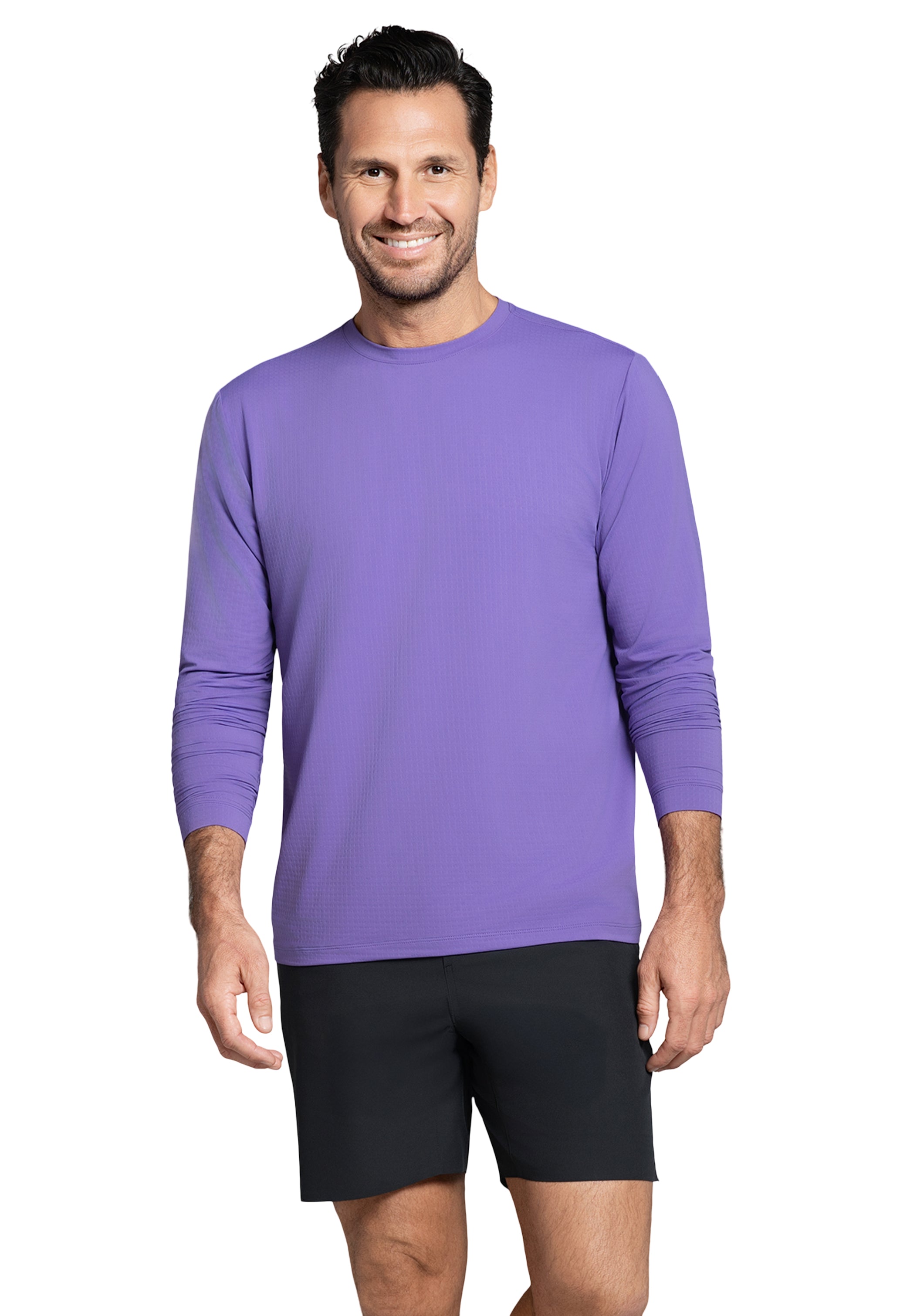 Long Sleeve Crewneck T-Shirt (Modern Fit)