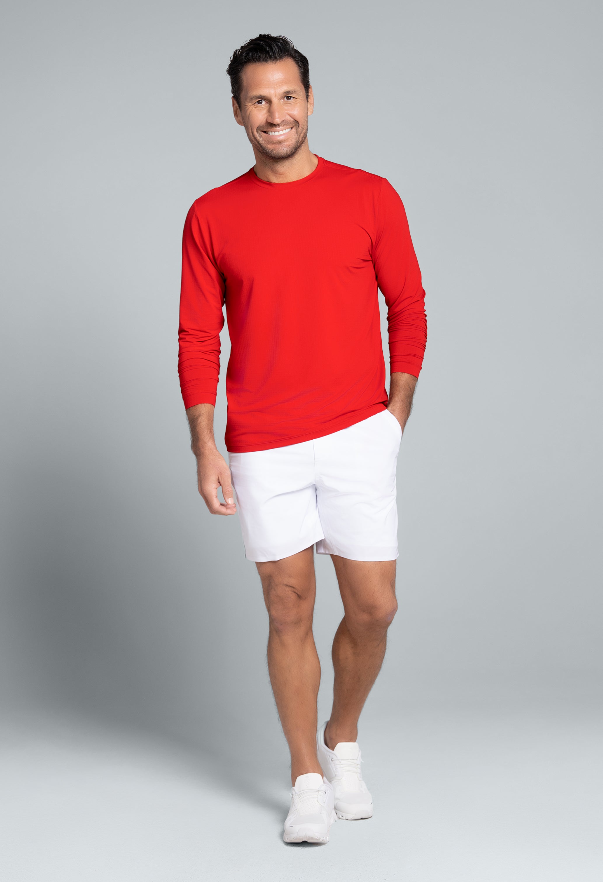 Long Sleeve Crewneck T-Shirt (Modern Fit)
