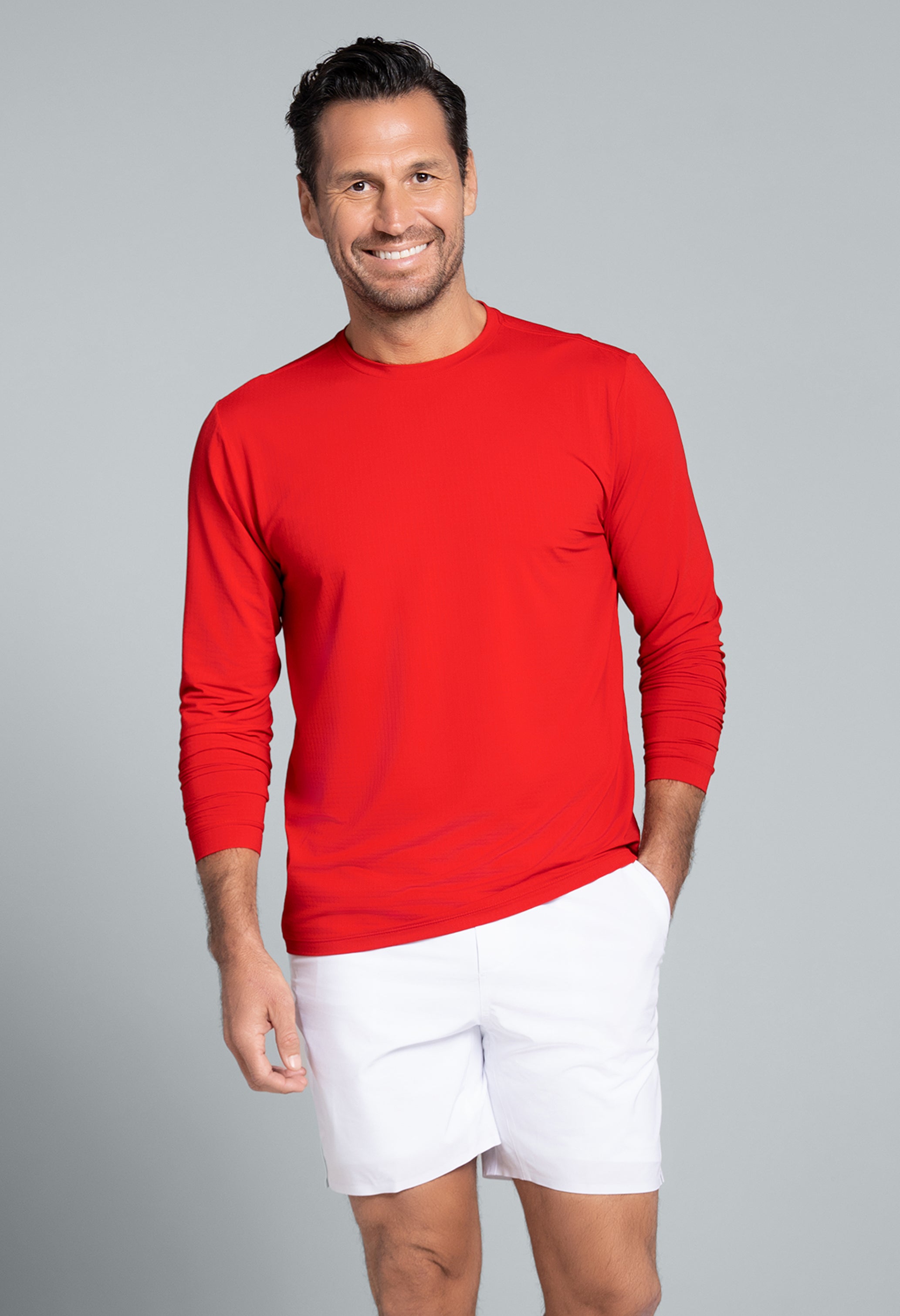 Long Sleeve Crewneck T-Shirt (Modern Fit)