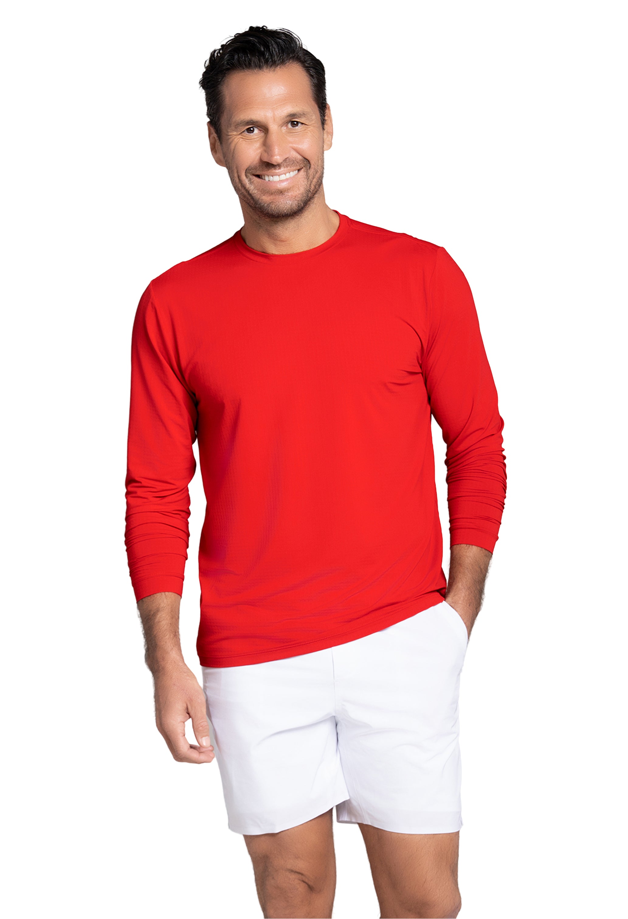 Long Sleeve Crewneck T-Shirt (Modern Fit)