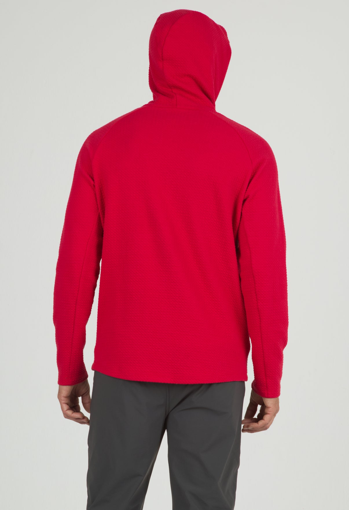 IBKÜL - Solid Popcorn Stitch Hoody - 94000 - Color: Black