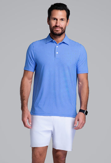 Cube Art Short Sleeve Polo