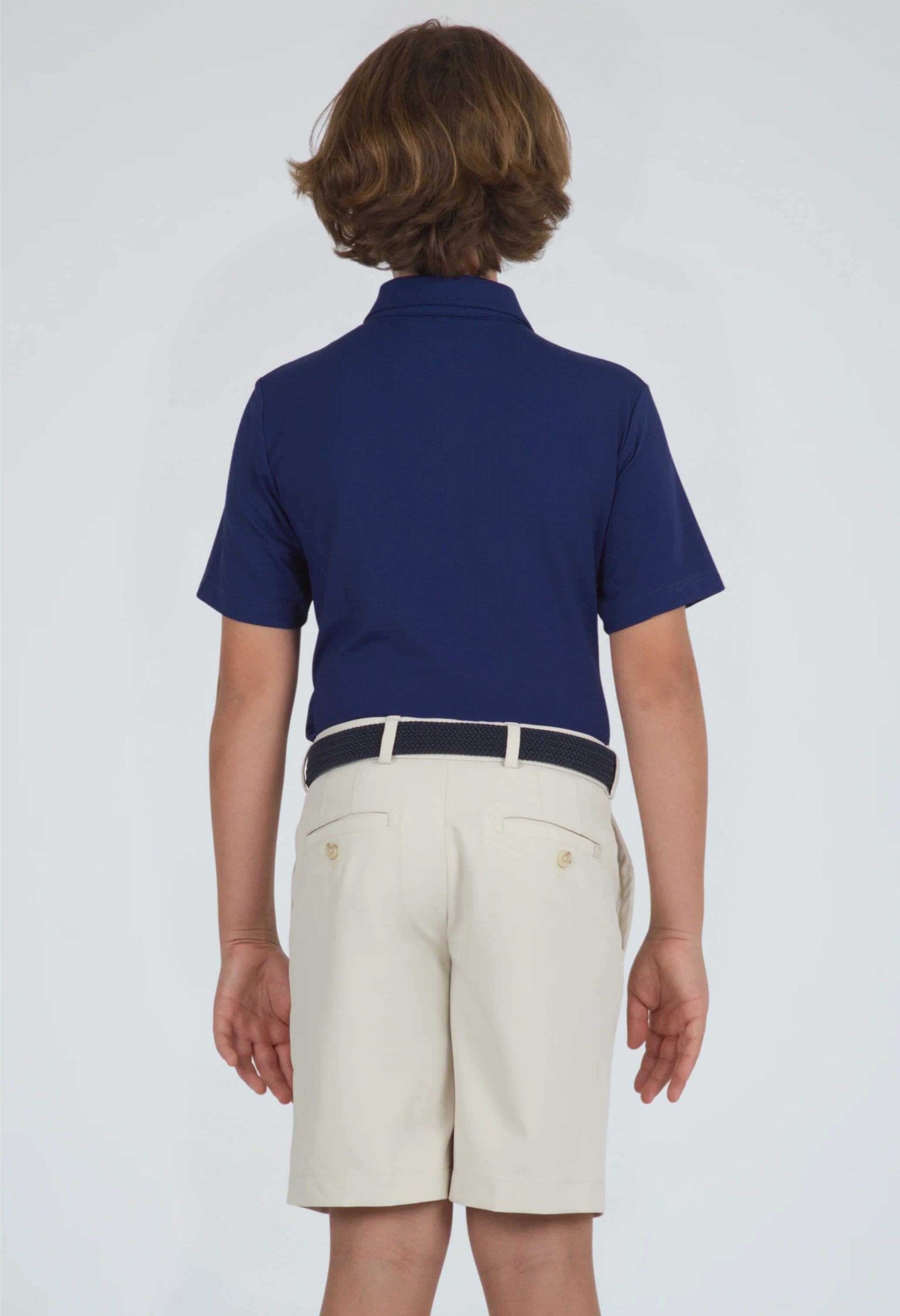 Youth Solid Short Sleeve Polo