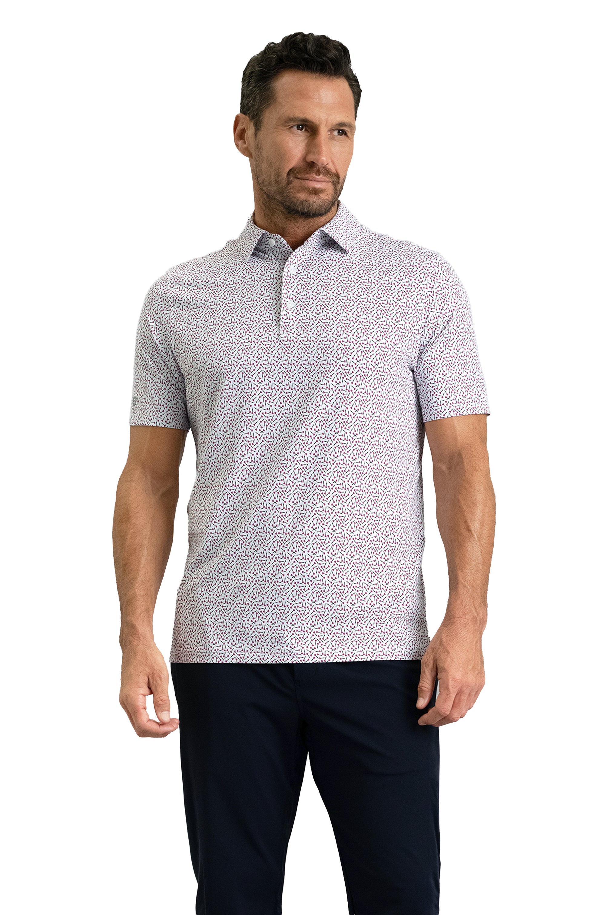 Throwing Darts Short Sleeve Polo