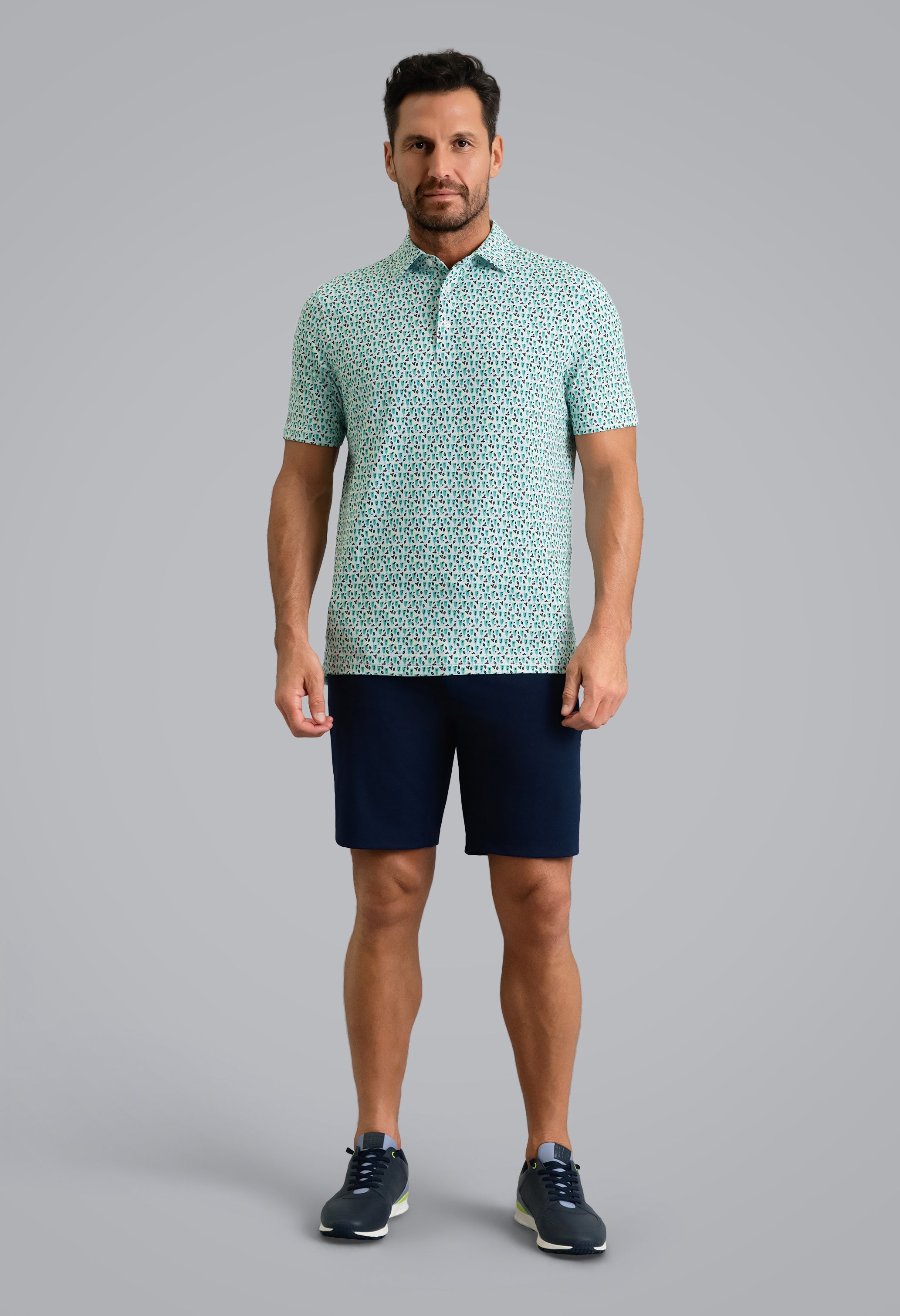 IBKÜL - Mint Julep Short Sleeve Polo
