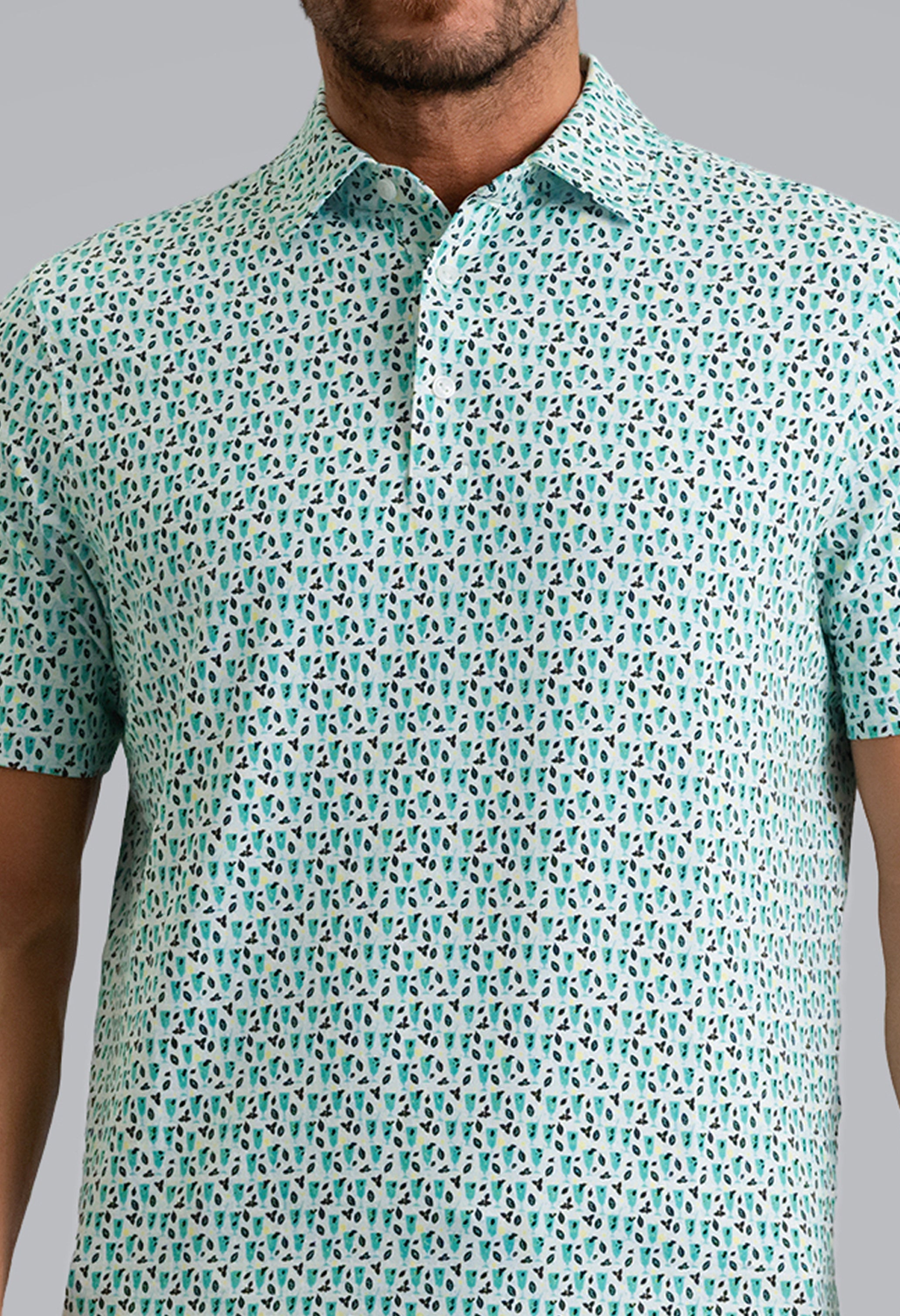 IBKÜL - Mint Julep Short Sleeve Polo