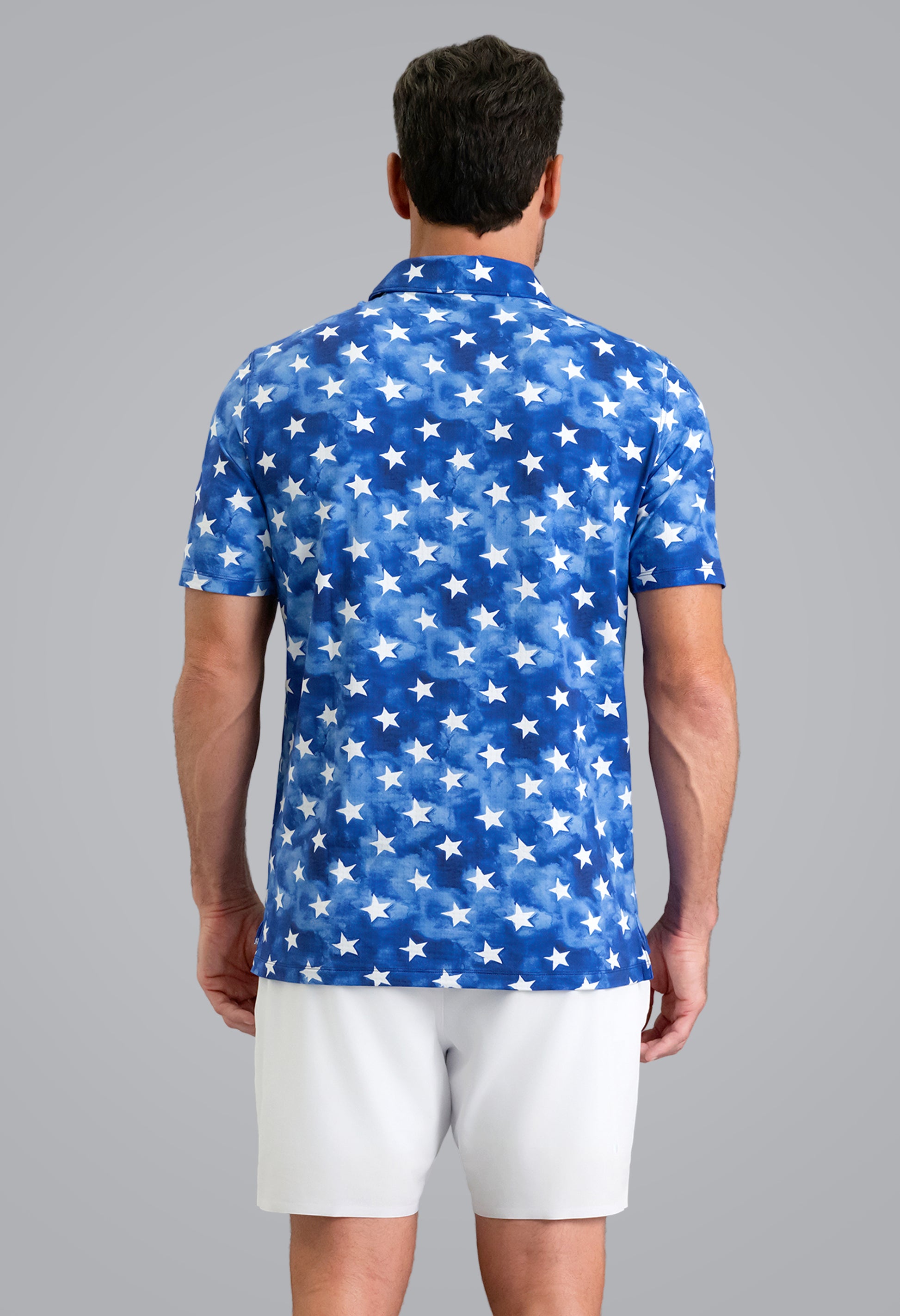 IBKÜL - American Dream Short Sleeve Polo - Color: Navy