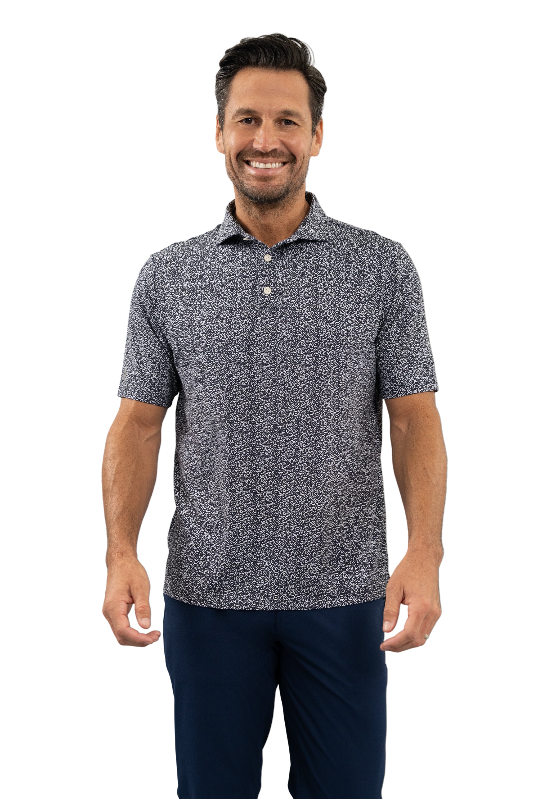 Sand Dollar Short Sleeve Polo