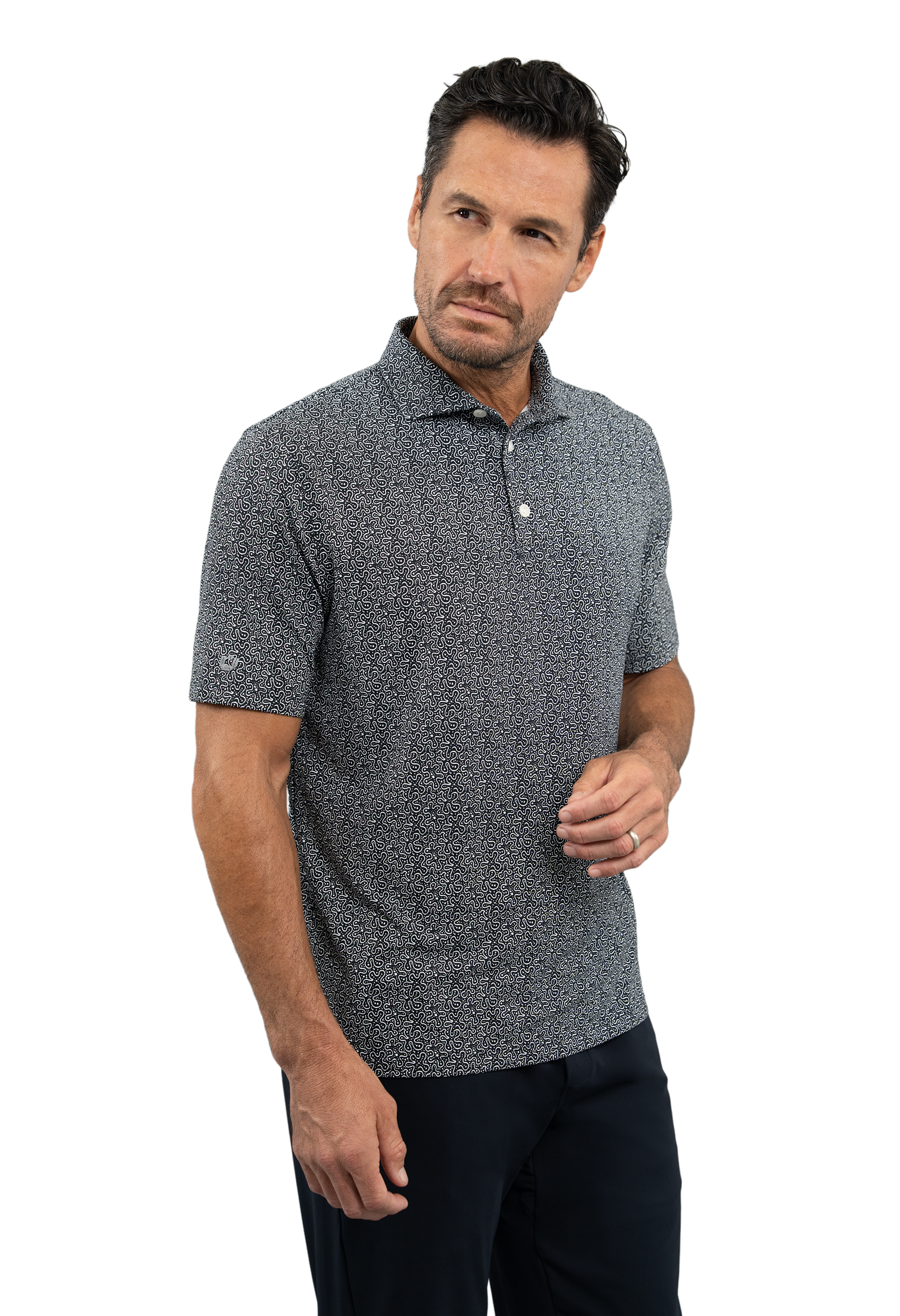 Sand Dollar Short Sleeve Polo
