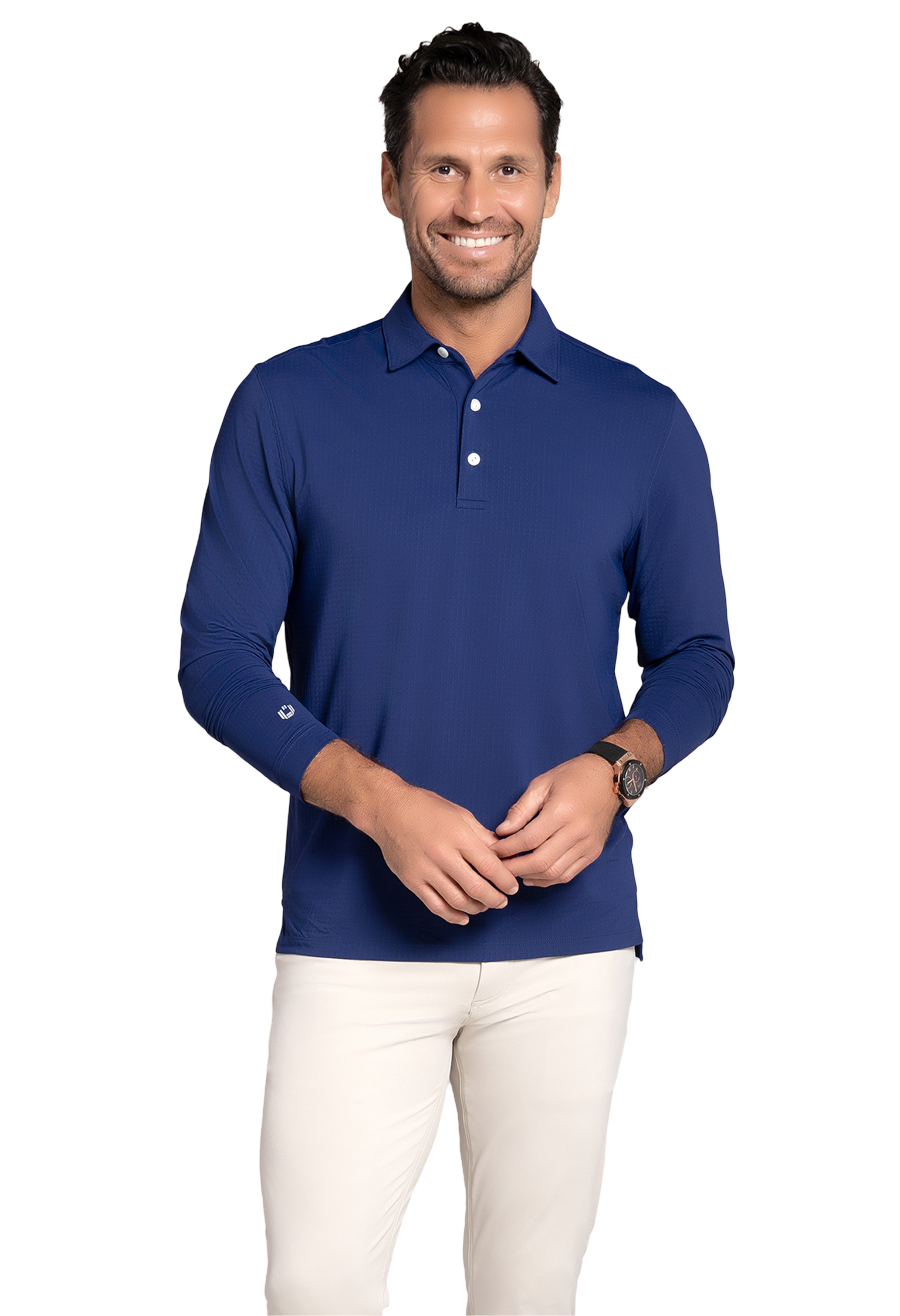 Long Sleeve Polo (Modern Fit)