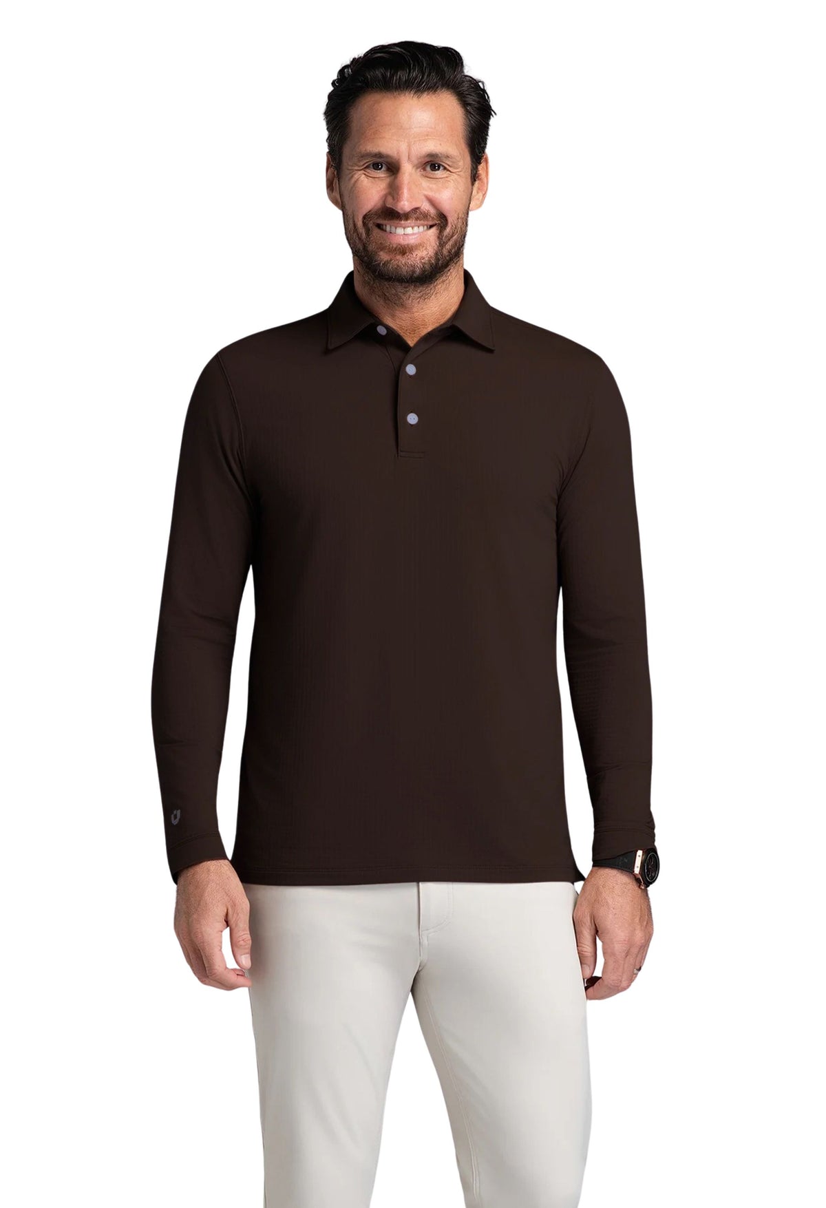 Long Sleeve Polo (Modern Fit)