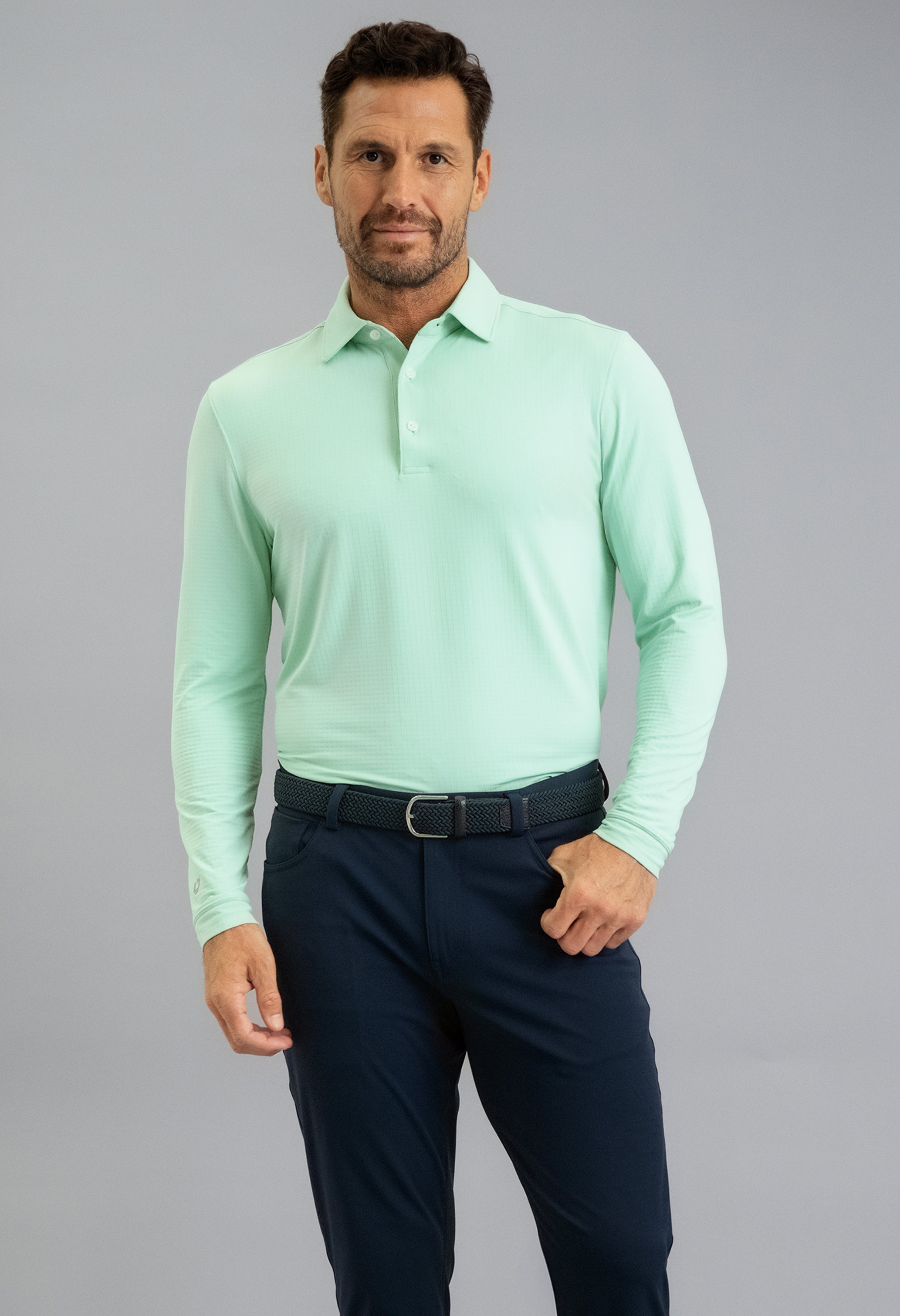 Long Sleeve Polo (Modern Fit)