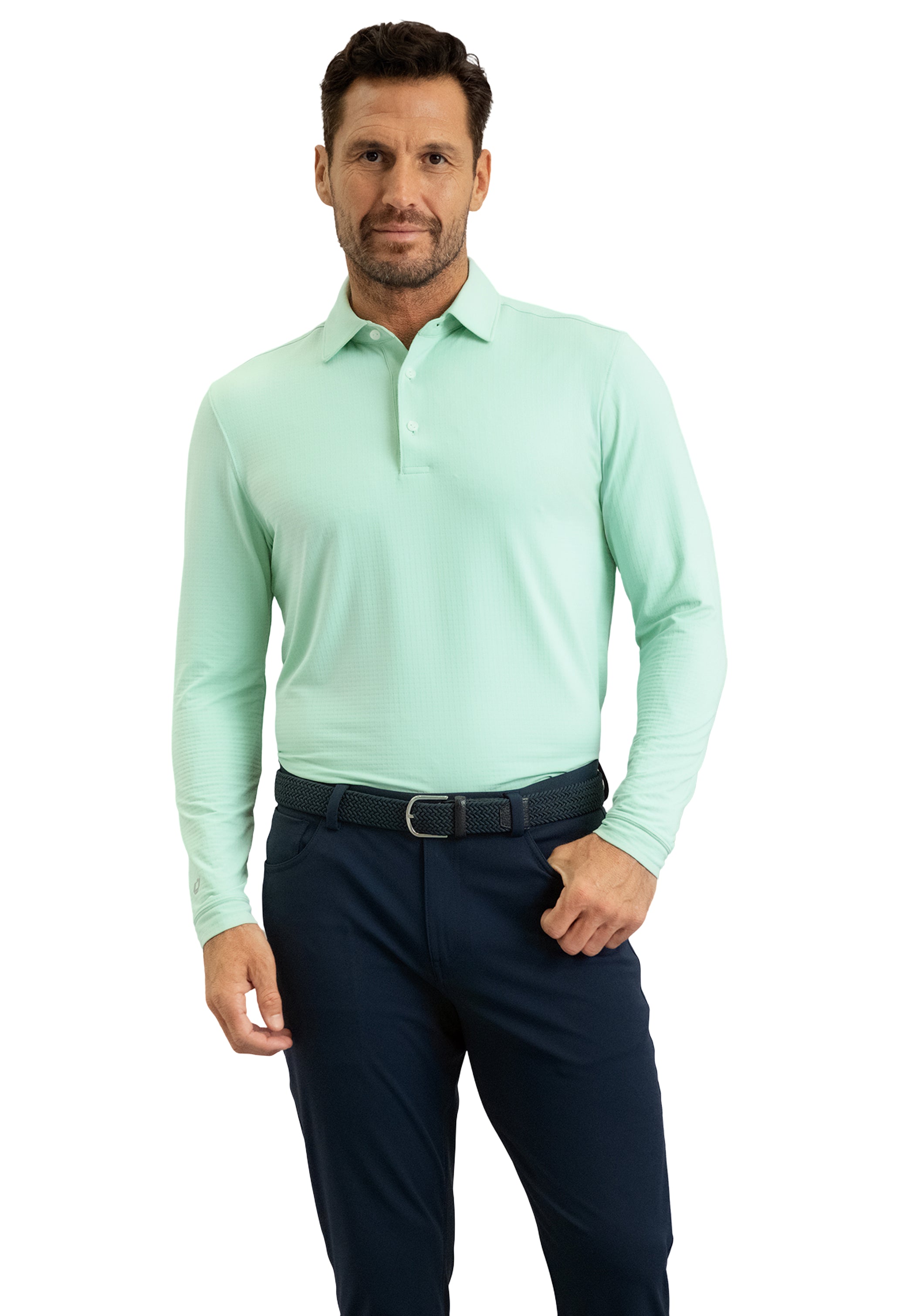Long Sleeve Polo (Modern Fit)