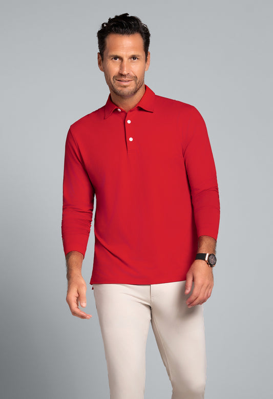 Long Sleeve Polo (Modern Fit)