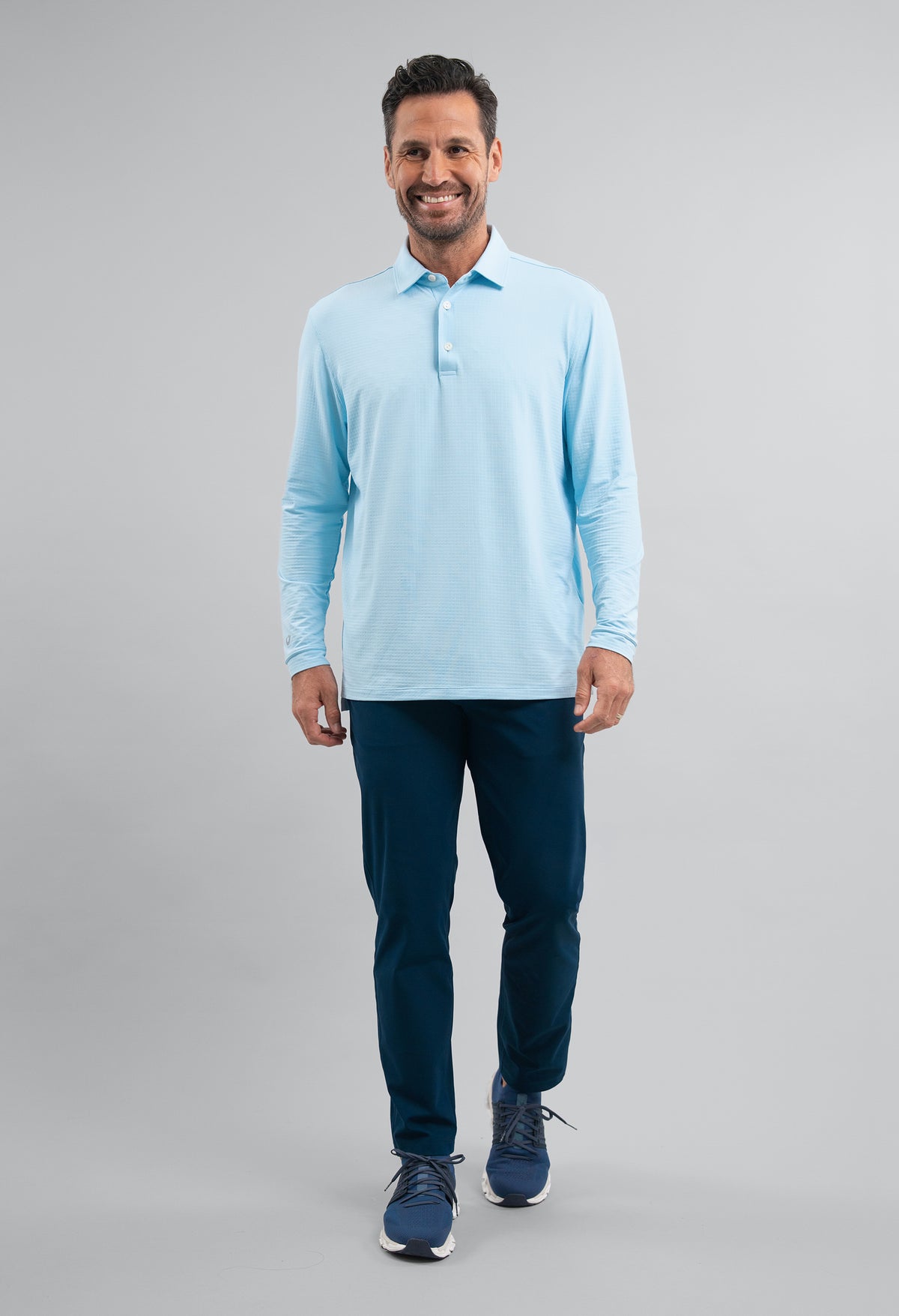 Long Sleeve Polo (Modern Fit)
