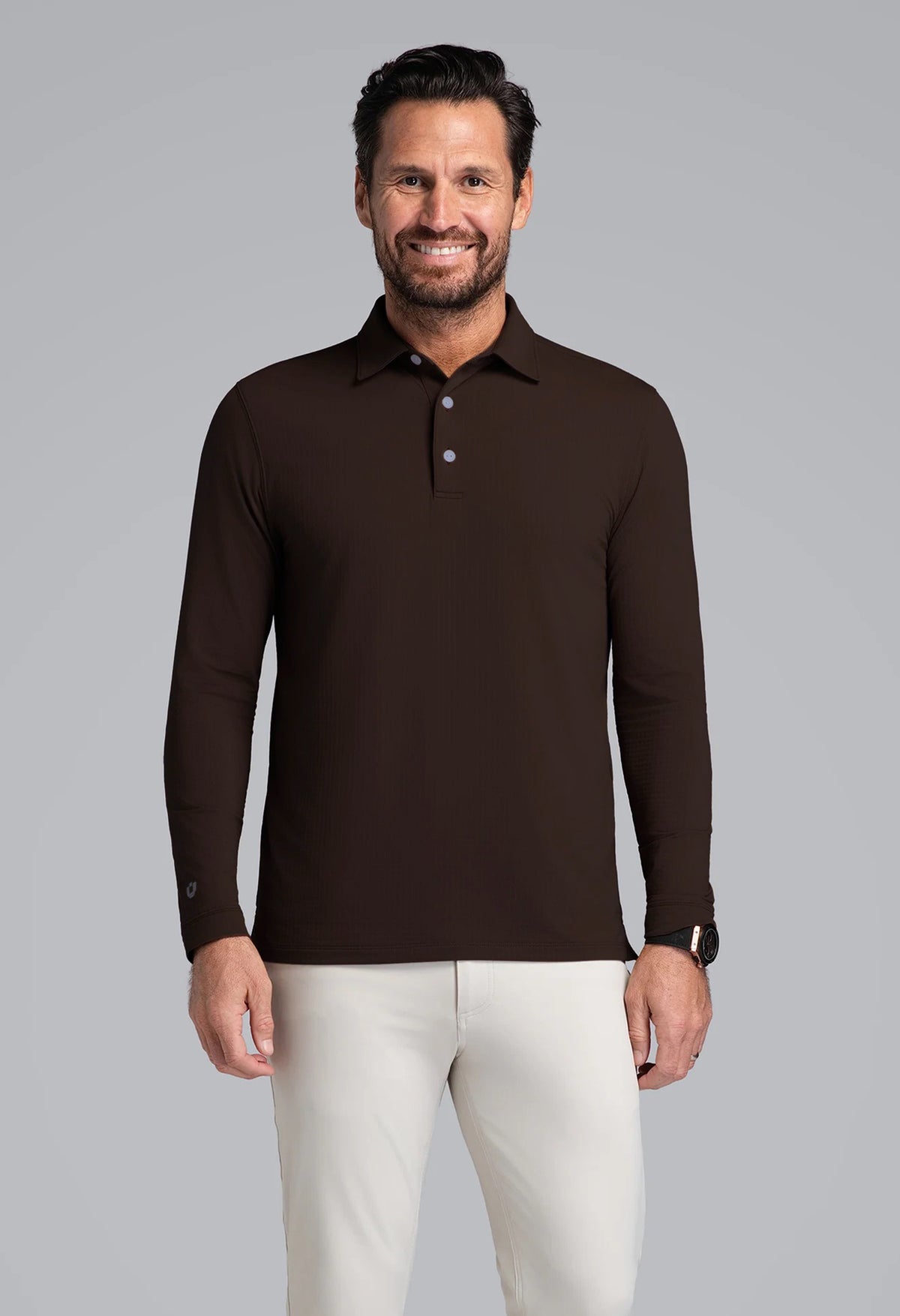 Long Sleeve Polo (Modern Fit)