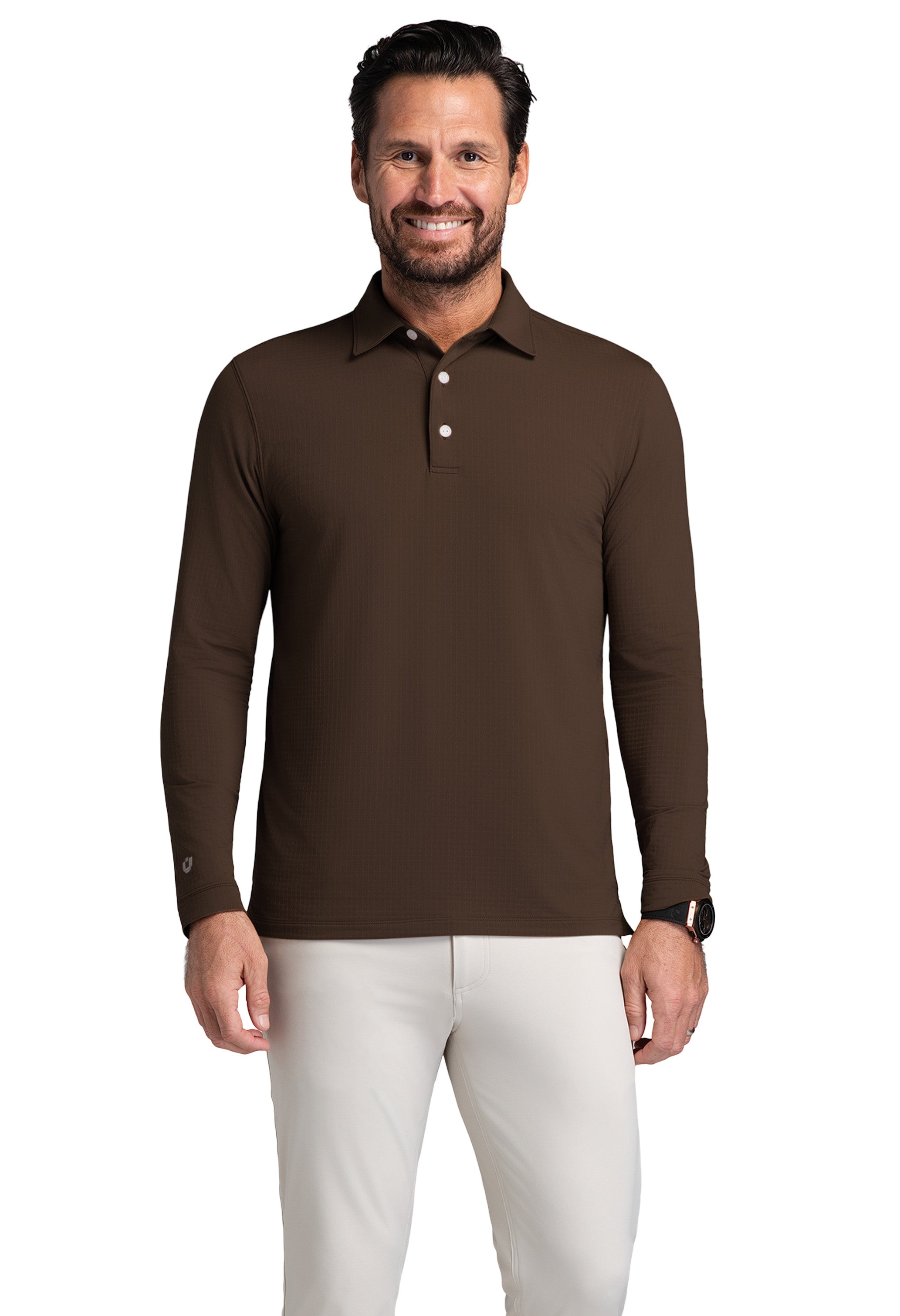 Long Sleeve Polo (Modern Fit)