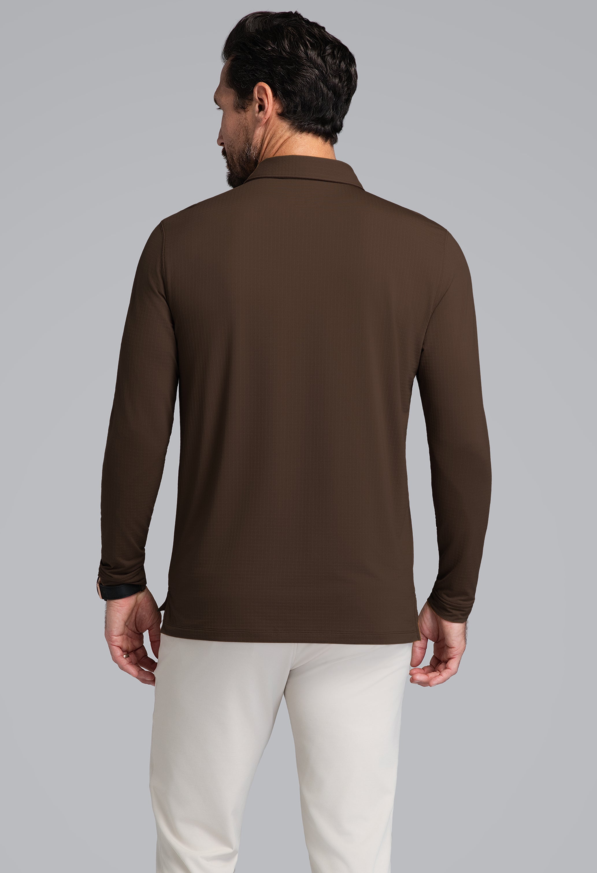 Long Sleeve Polo (Modern Fit)