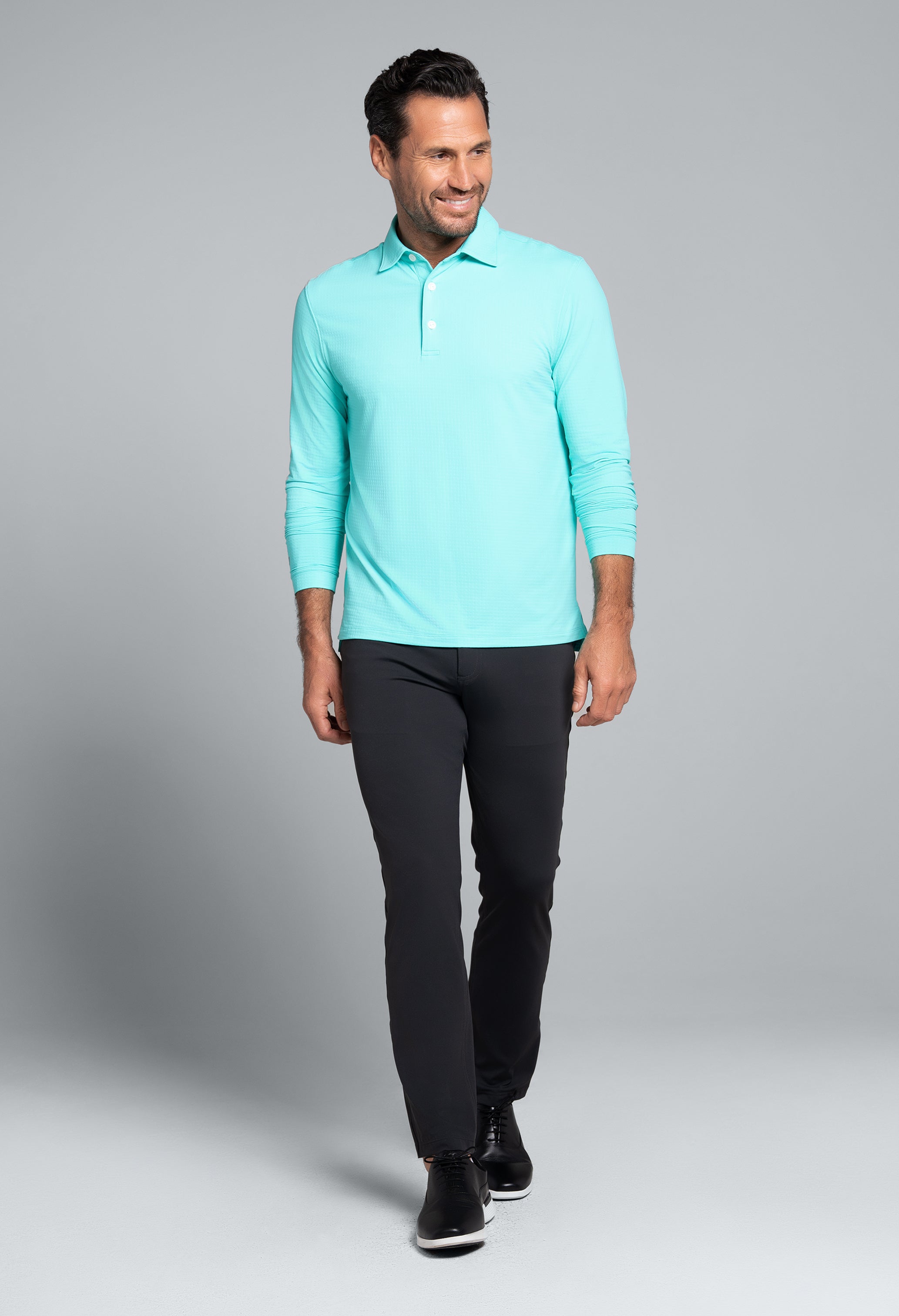 Long Sleeve Polo (Modern Fit)