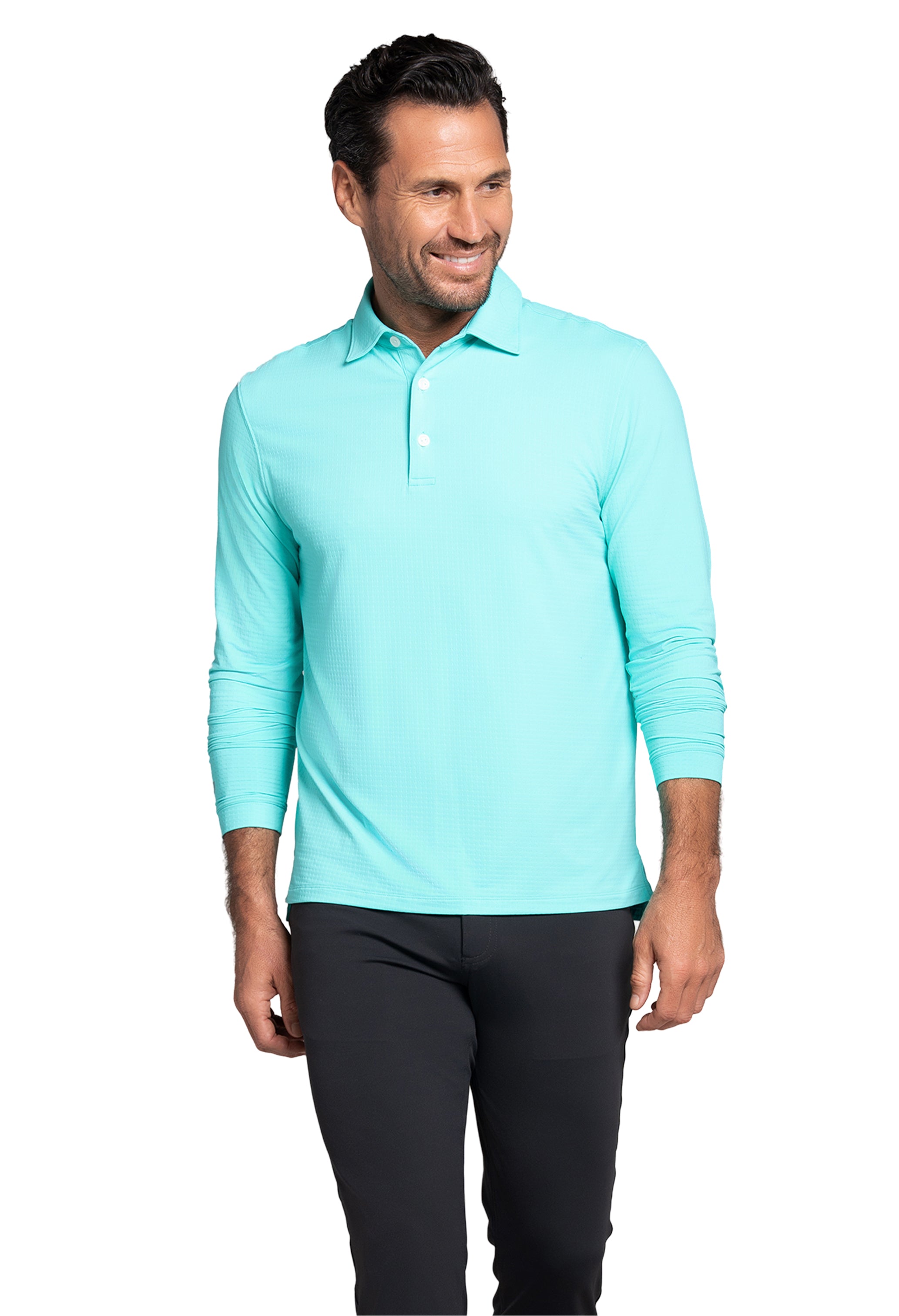 Long Sleeve Polo (Modern Fit)