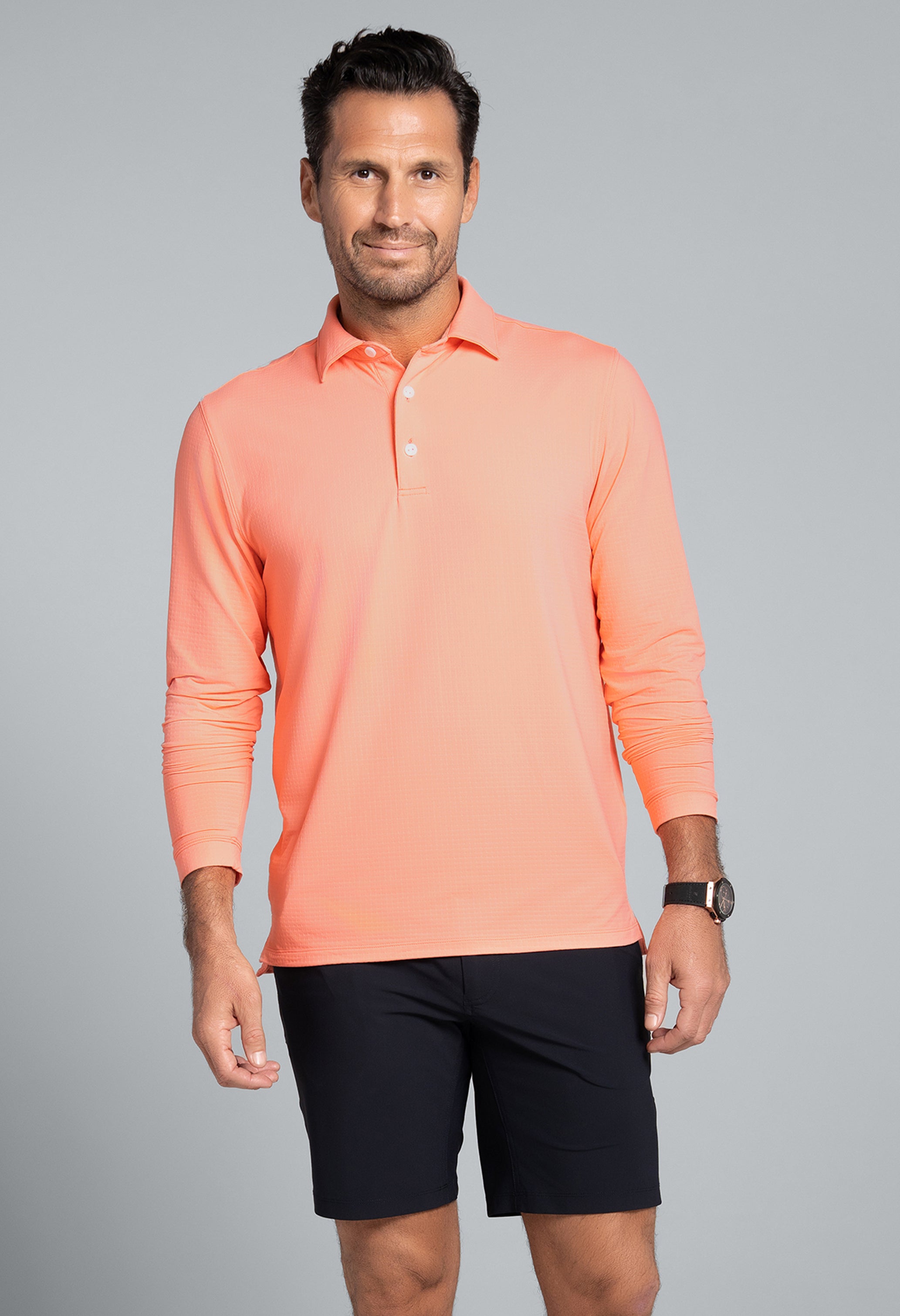 Long Sleeve Polo (Modern Fit)