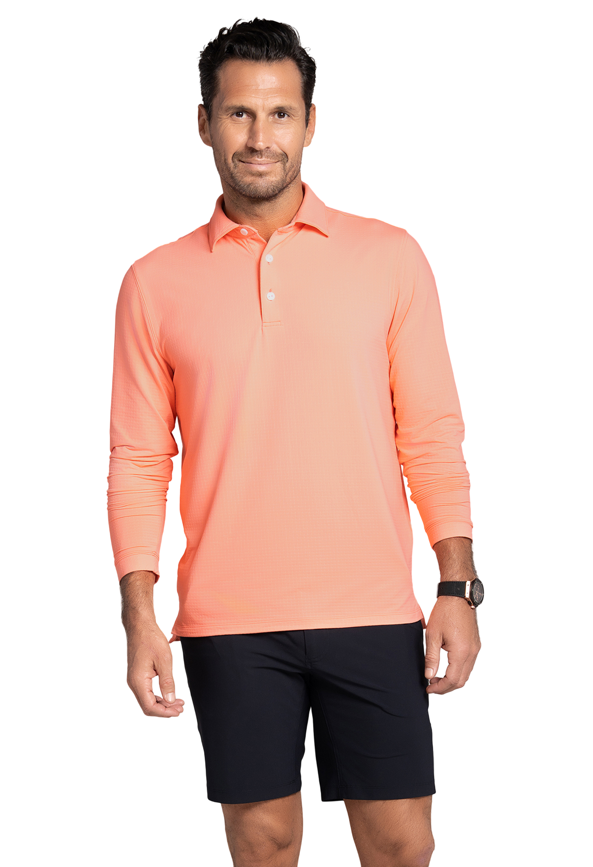 Long Sleeve Polo (Modern Fit)