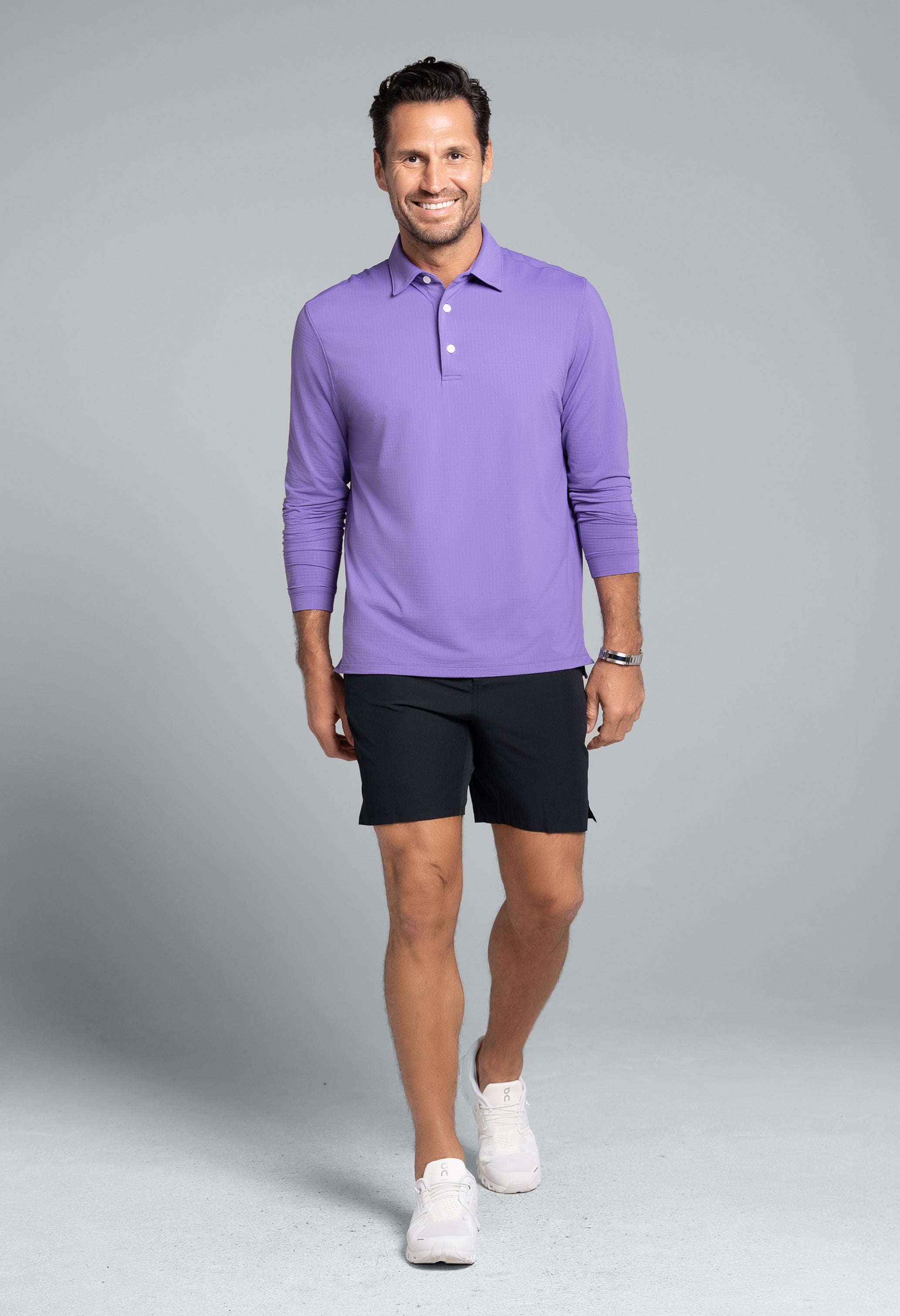 Long Sleeve Polo (Modern Fit)
