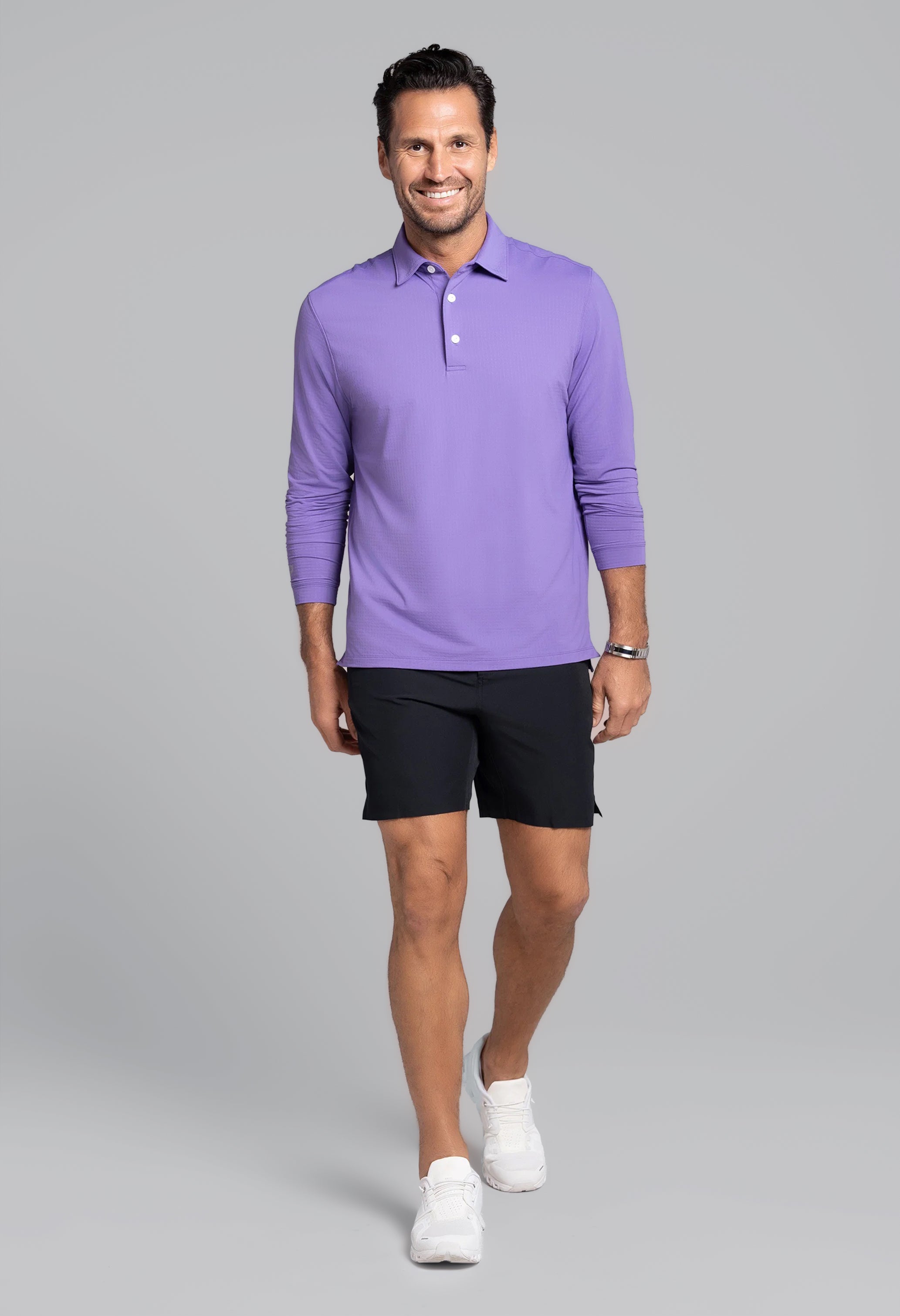 Long Sleeve Polo (Modern Fit)