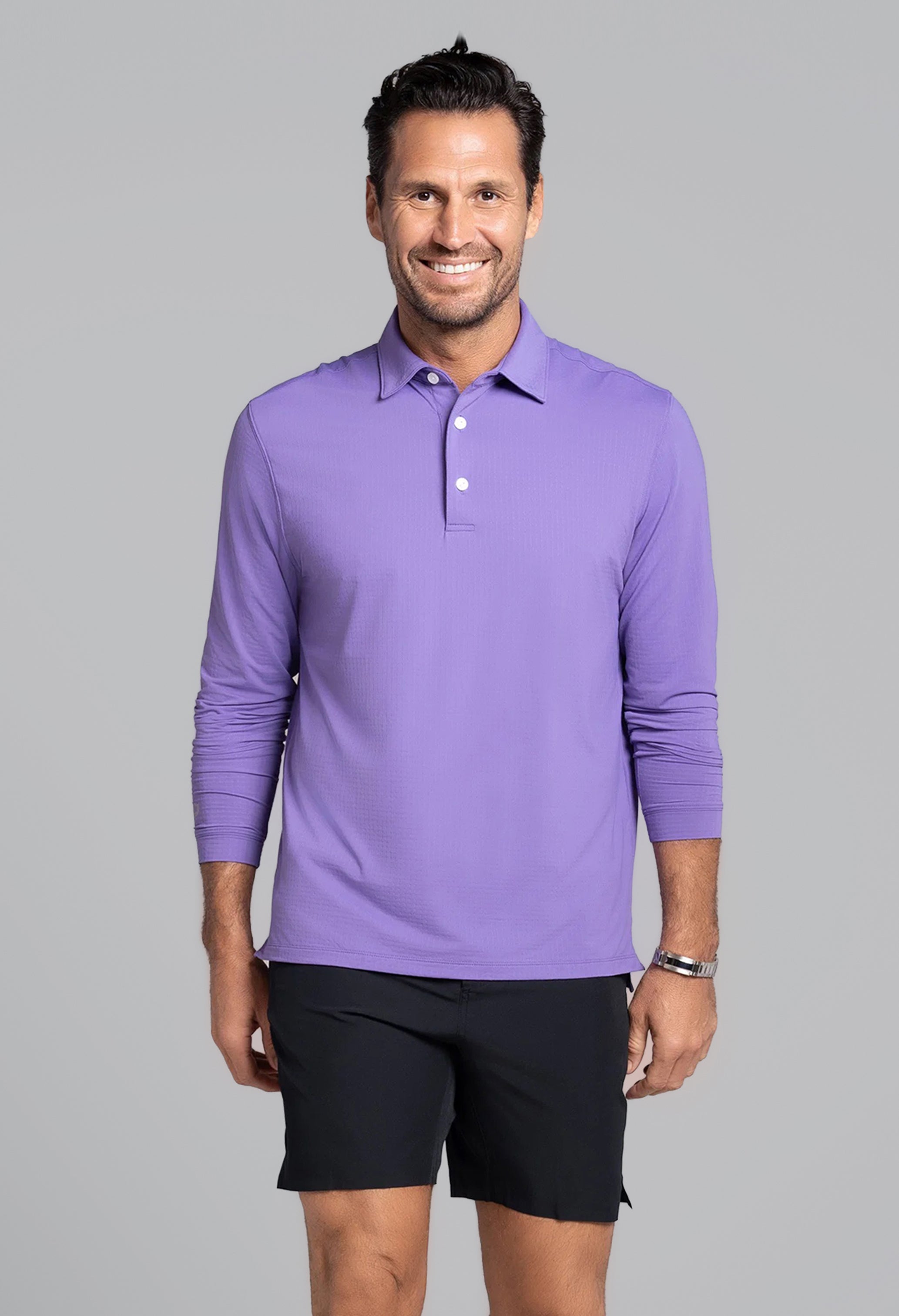 Long Sleeve Polo (Modern Fit)
