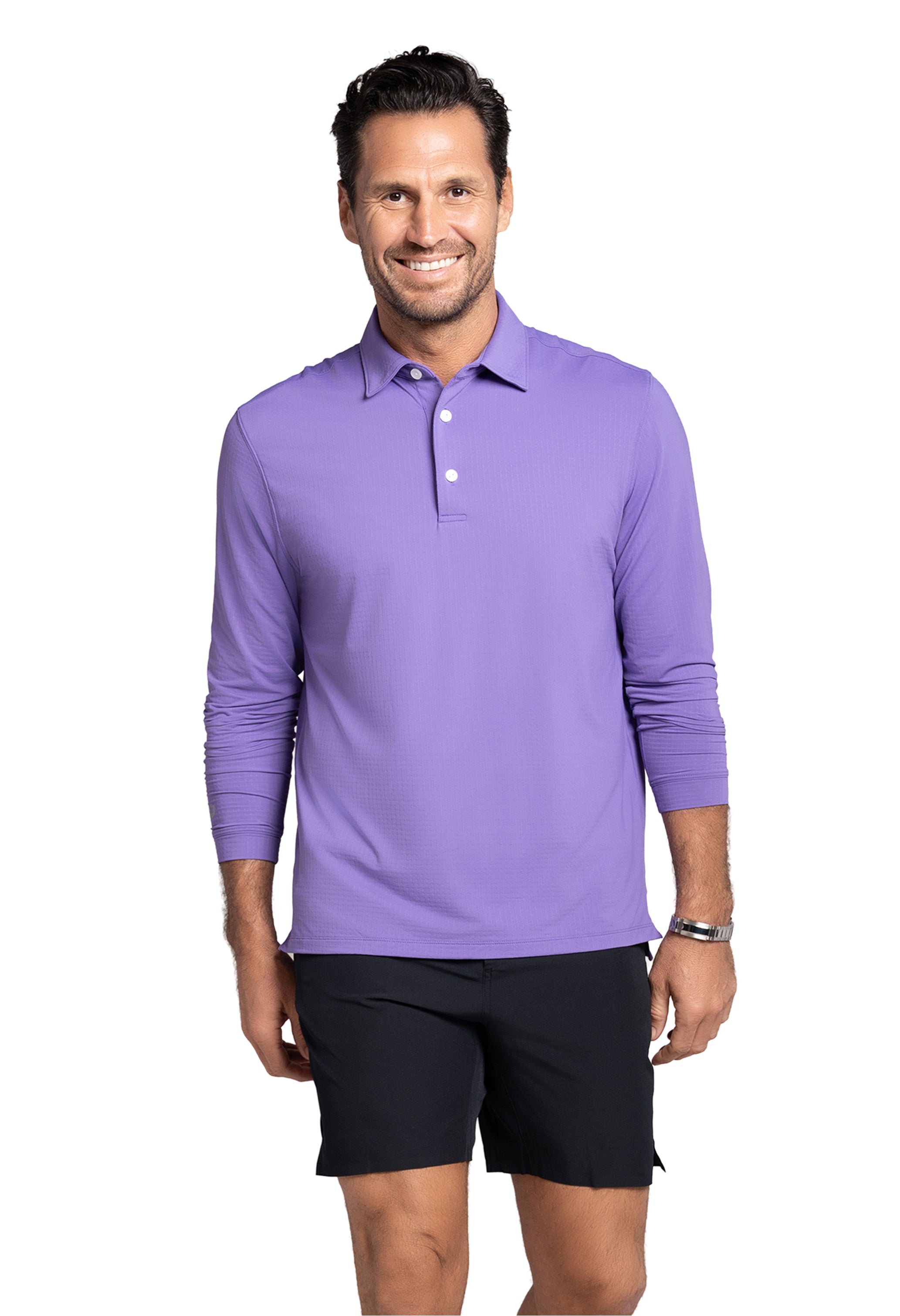 Long Sleeve Polo (Modern Fit)
