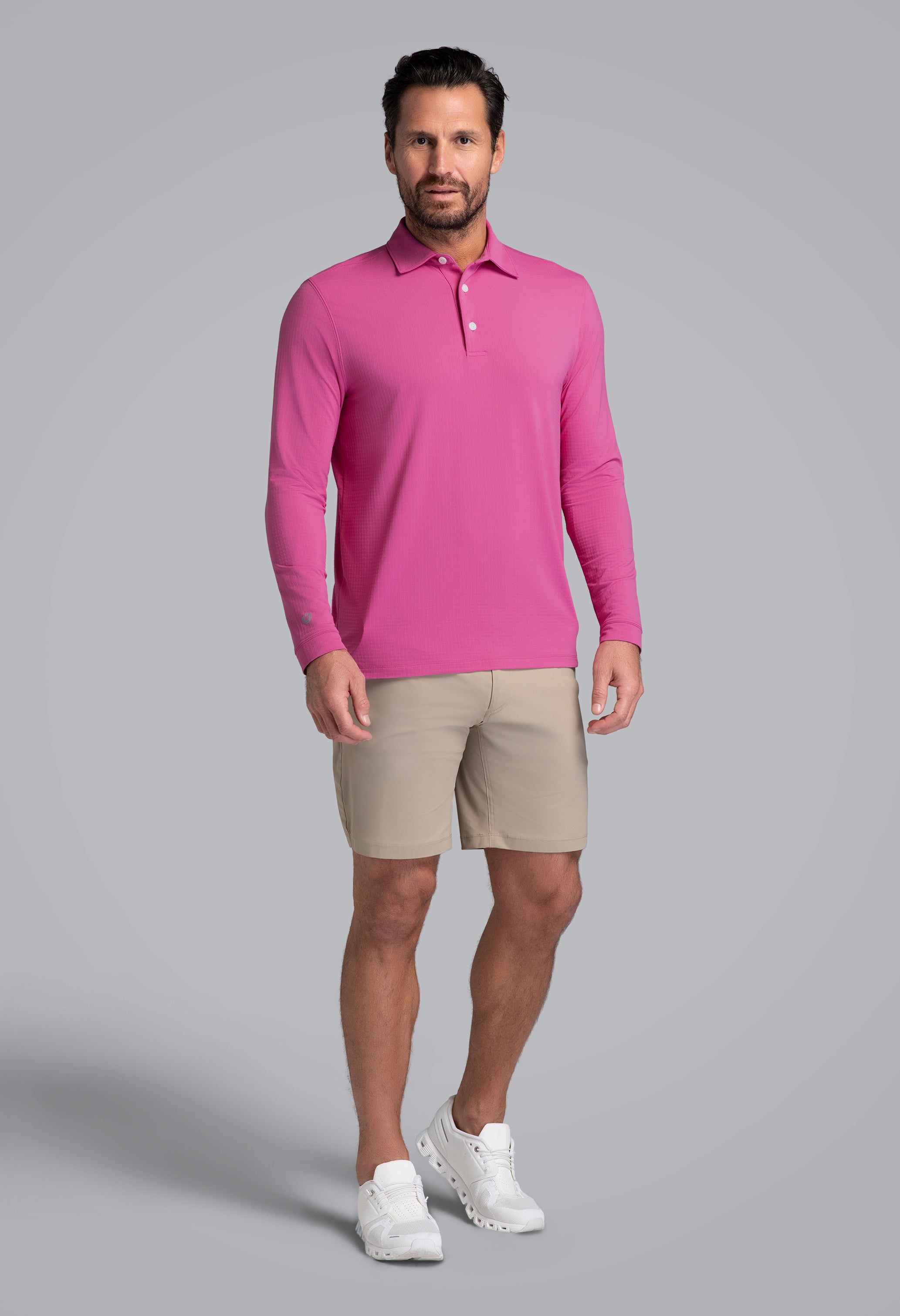Long Sleeve Polo (Modern Fit)