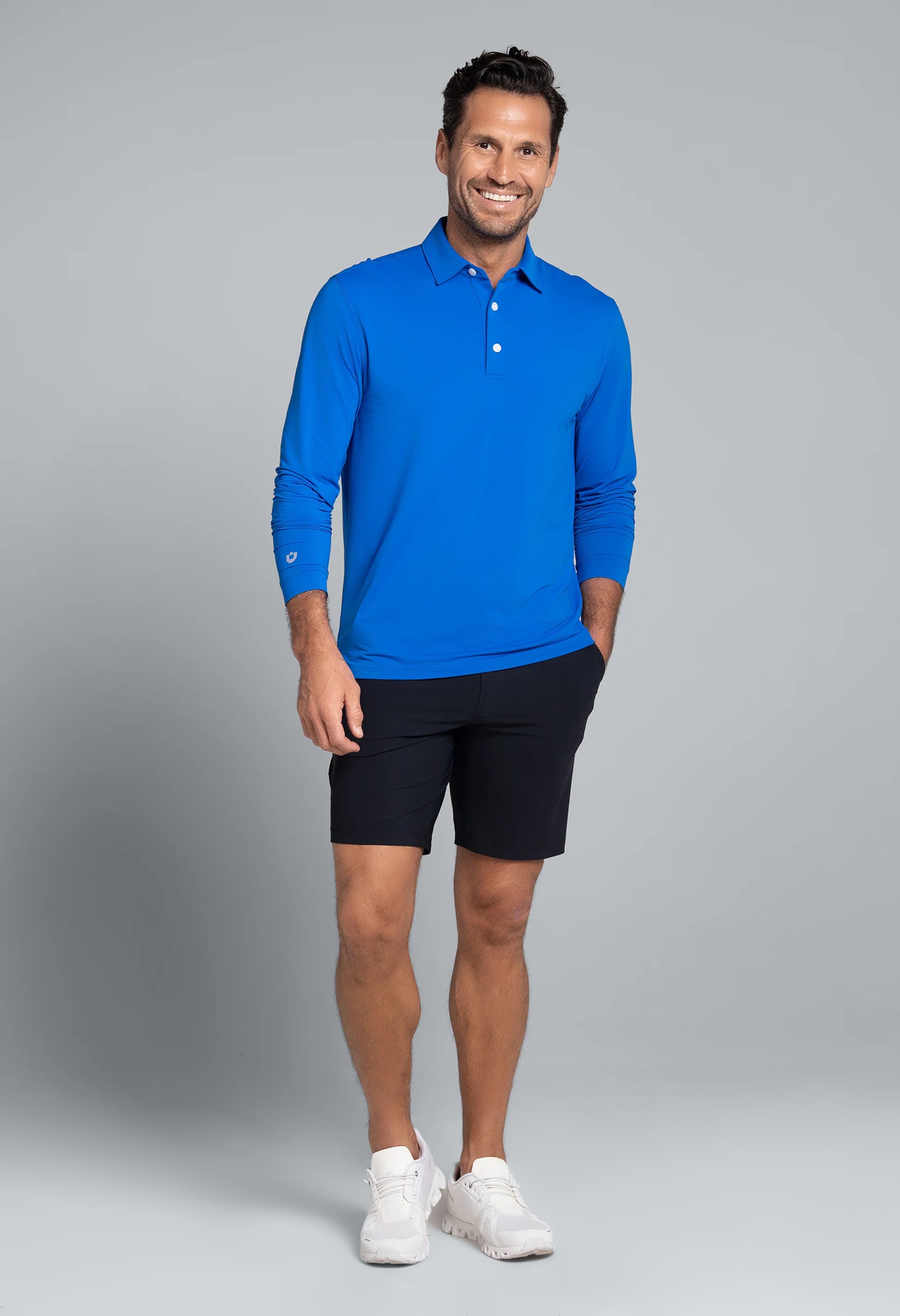 Long Sleeve Polo (Modern Fit)