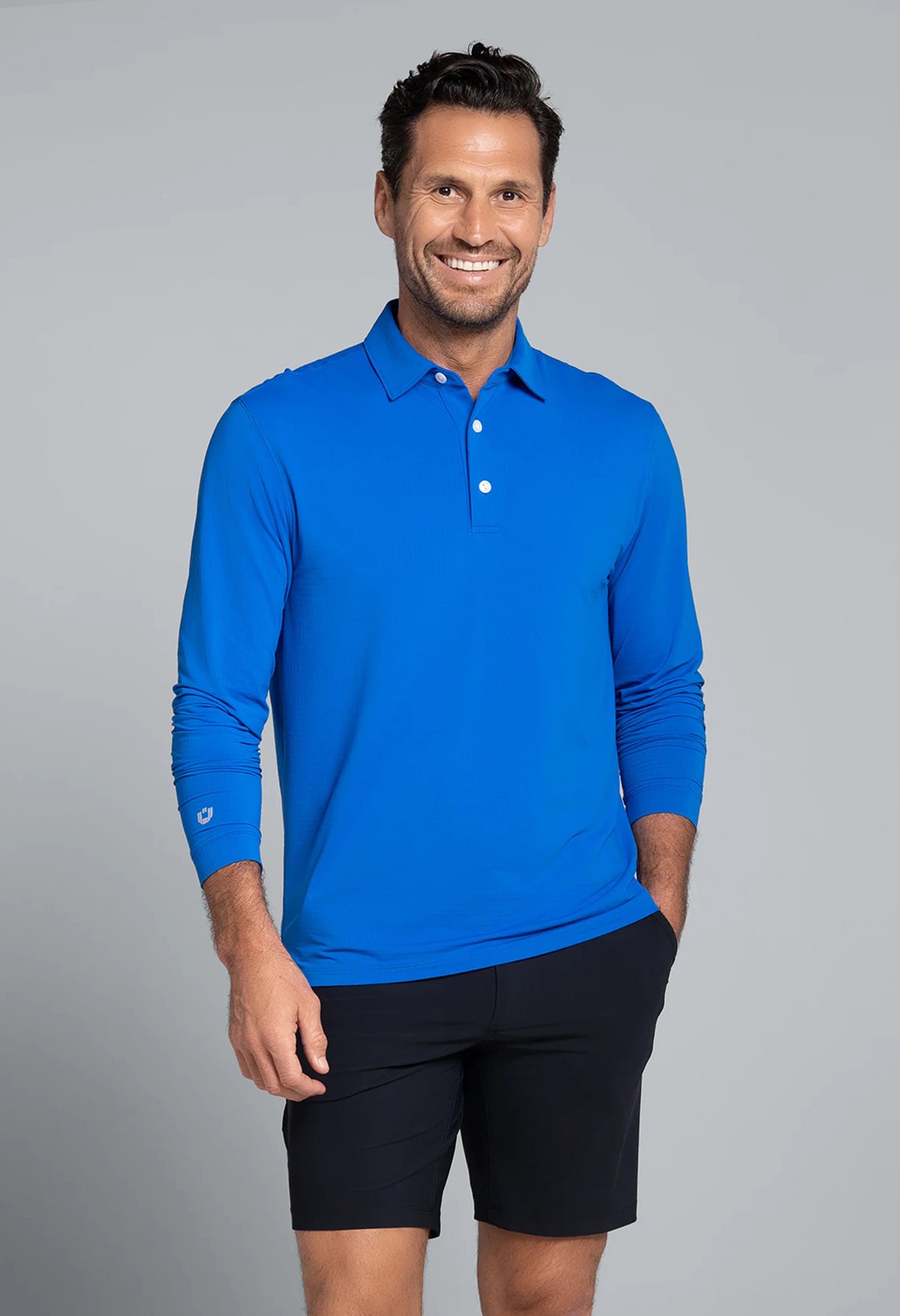Long Sleeve Polo (Modern Fit)
