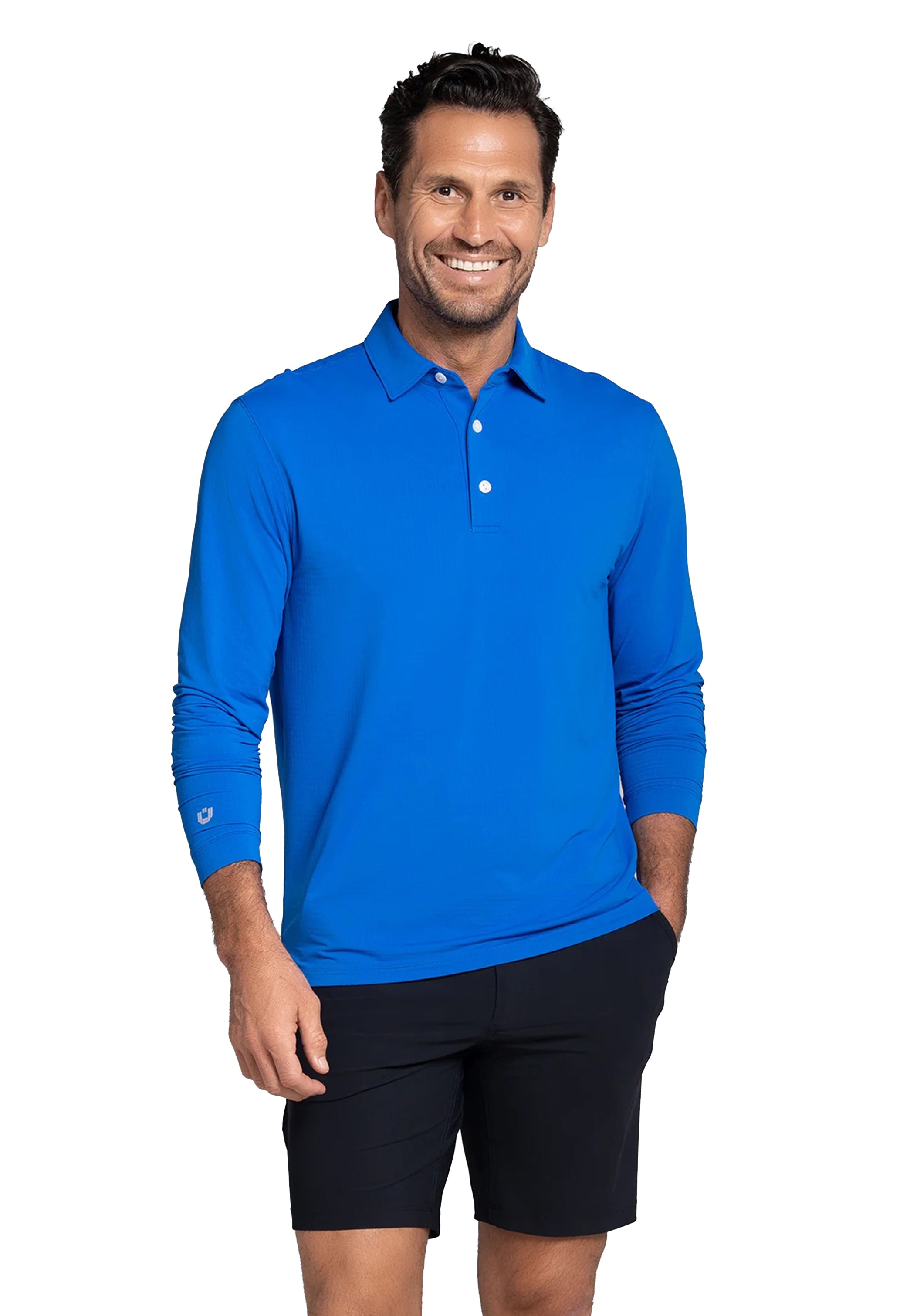 Long Sleeve Polo (Modern Fit)