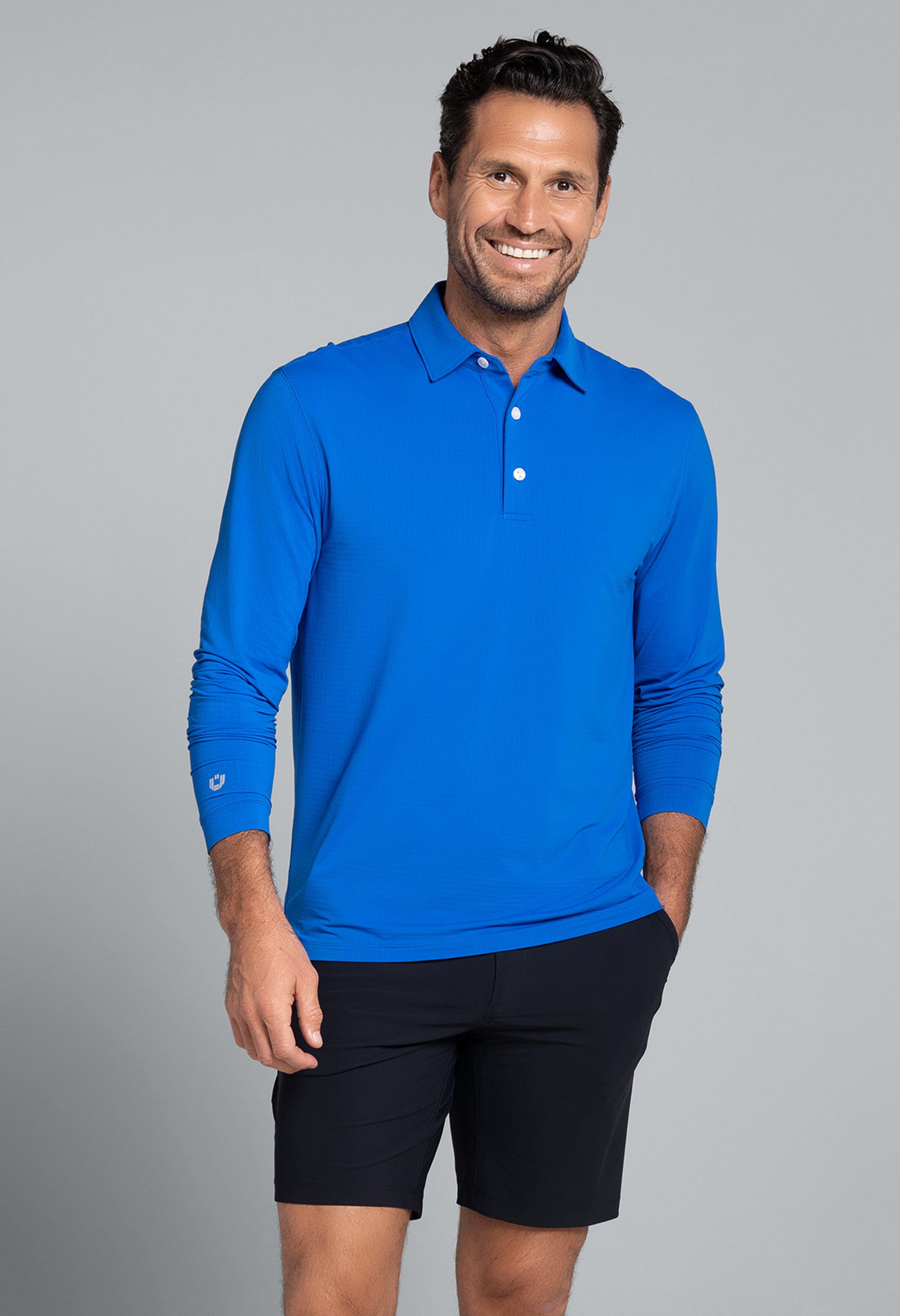 Long Sleeve Polo (Modern Fit)
