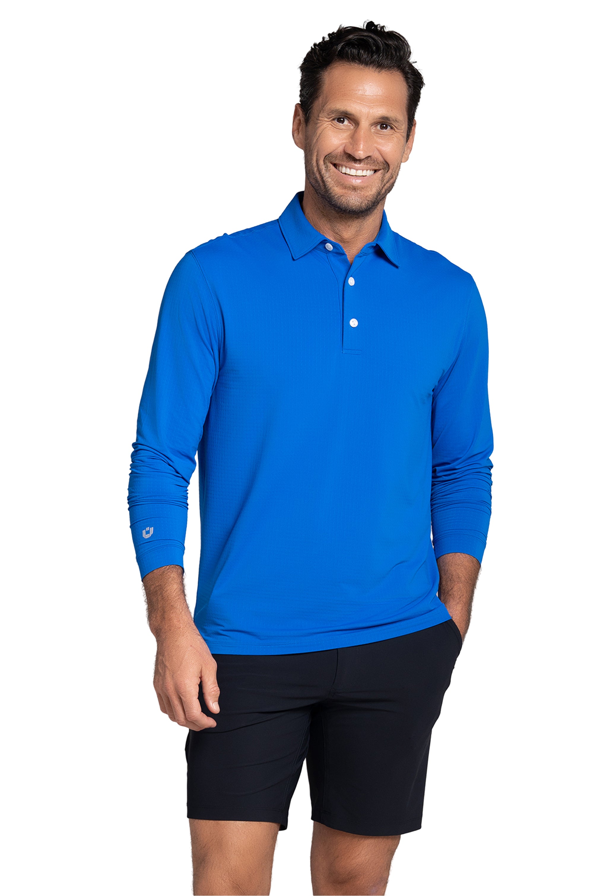Long Sleeve Polo (Modern Fit)