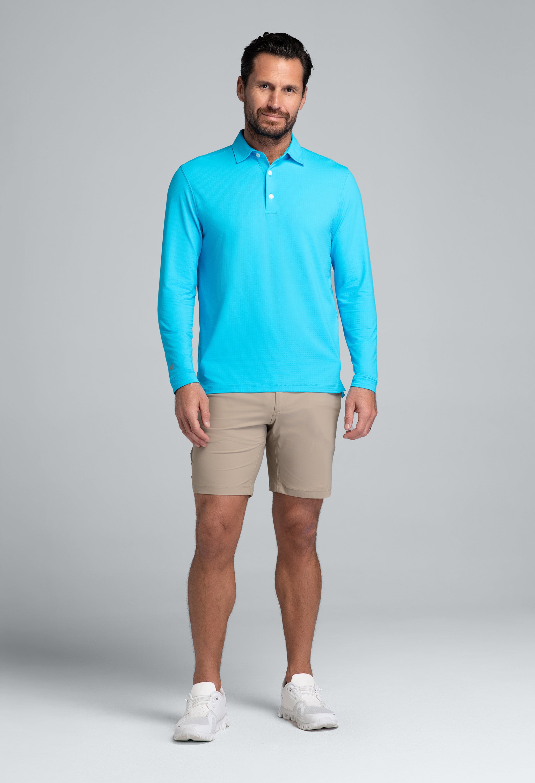 Long Sleeve Polo (Modern Fit)