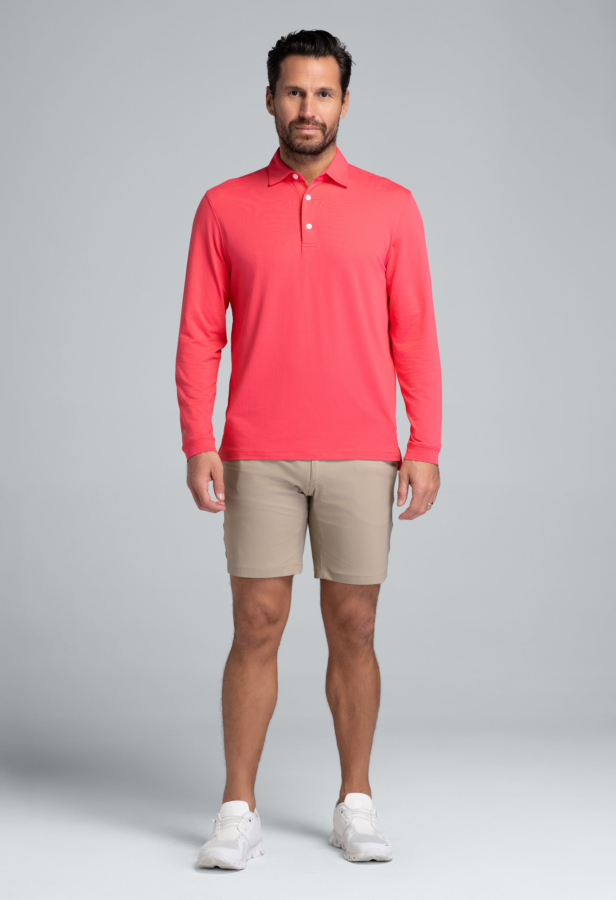 Long Sleeve Polo (Modern Fit)